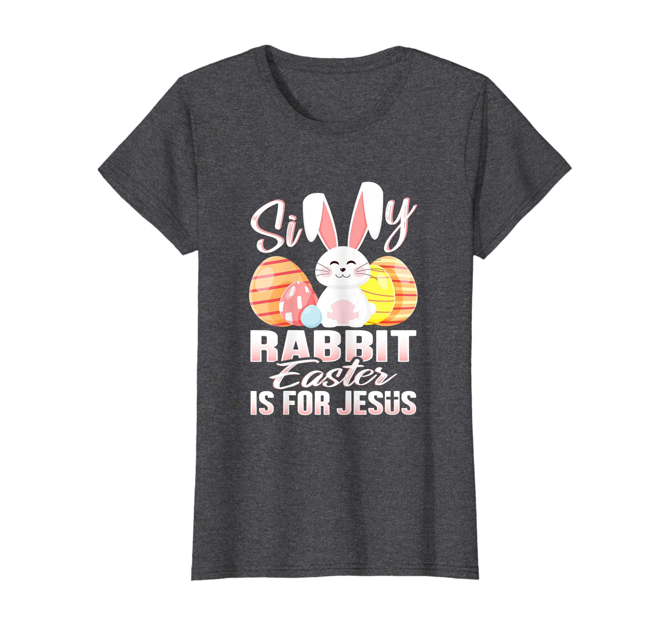 Silly Rabbit Easter Is For Jesus Shirt Christian Bunny Kids