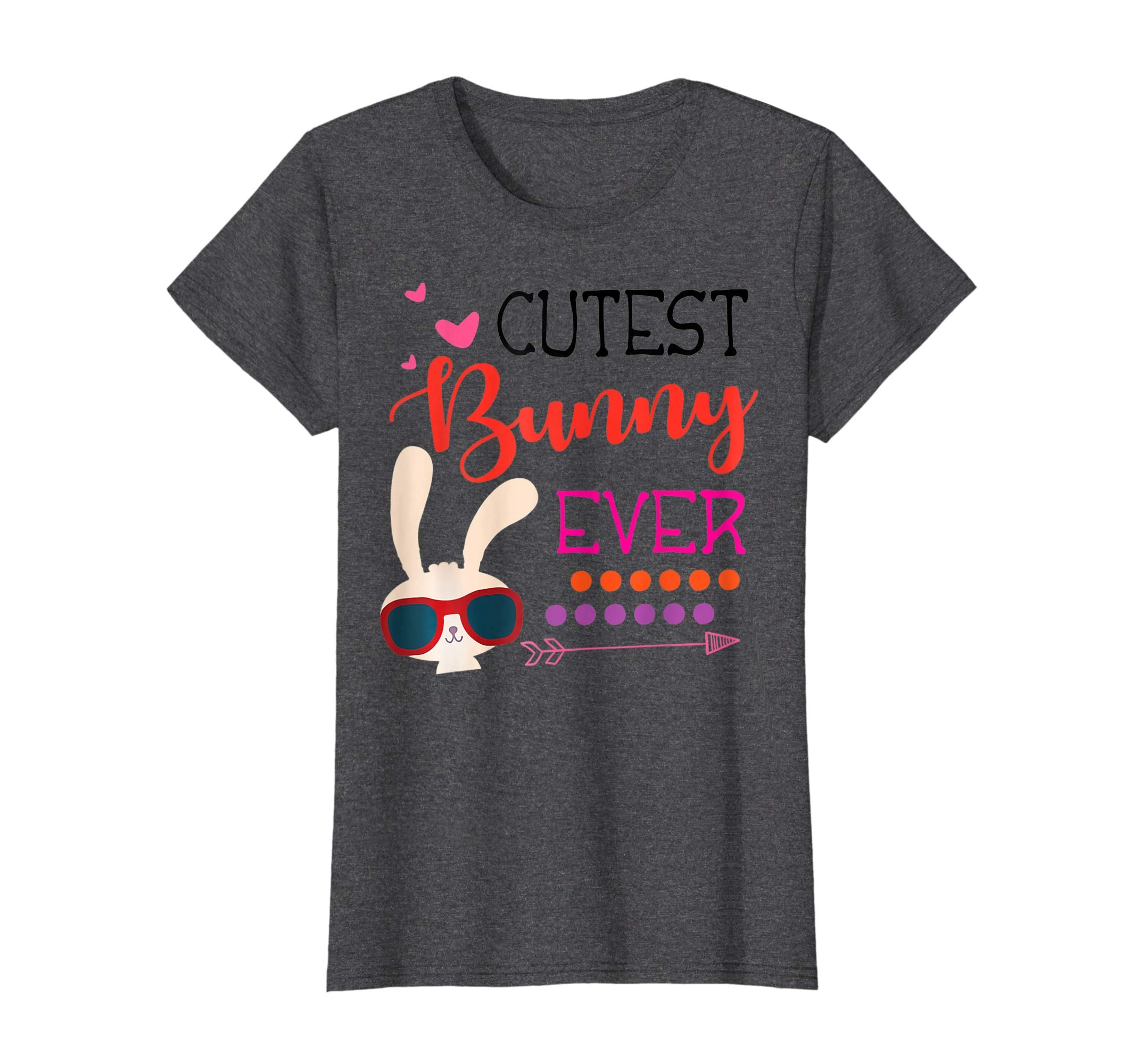 Hearts Arrow Cutest Bunny Ever Happy Easter Day Lover Shirt