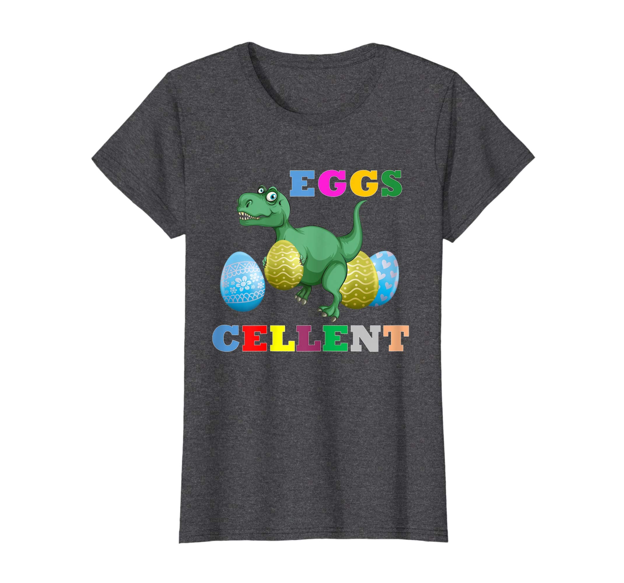 Easter T-Rex Shirt For Kids Cute Easter Dinosaur Eggs Shirt