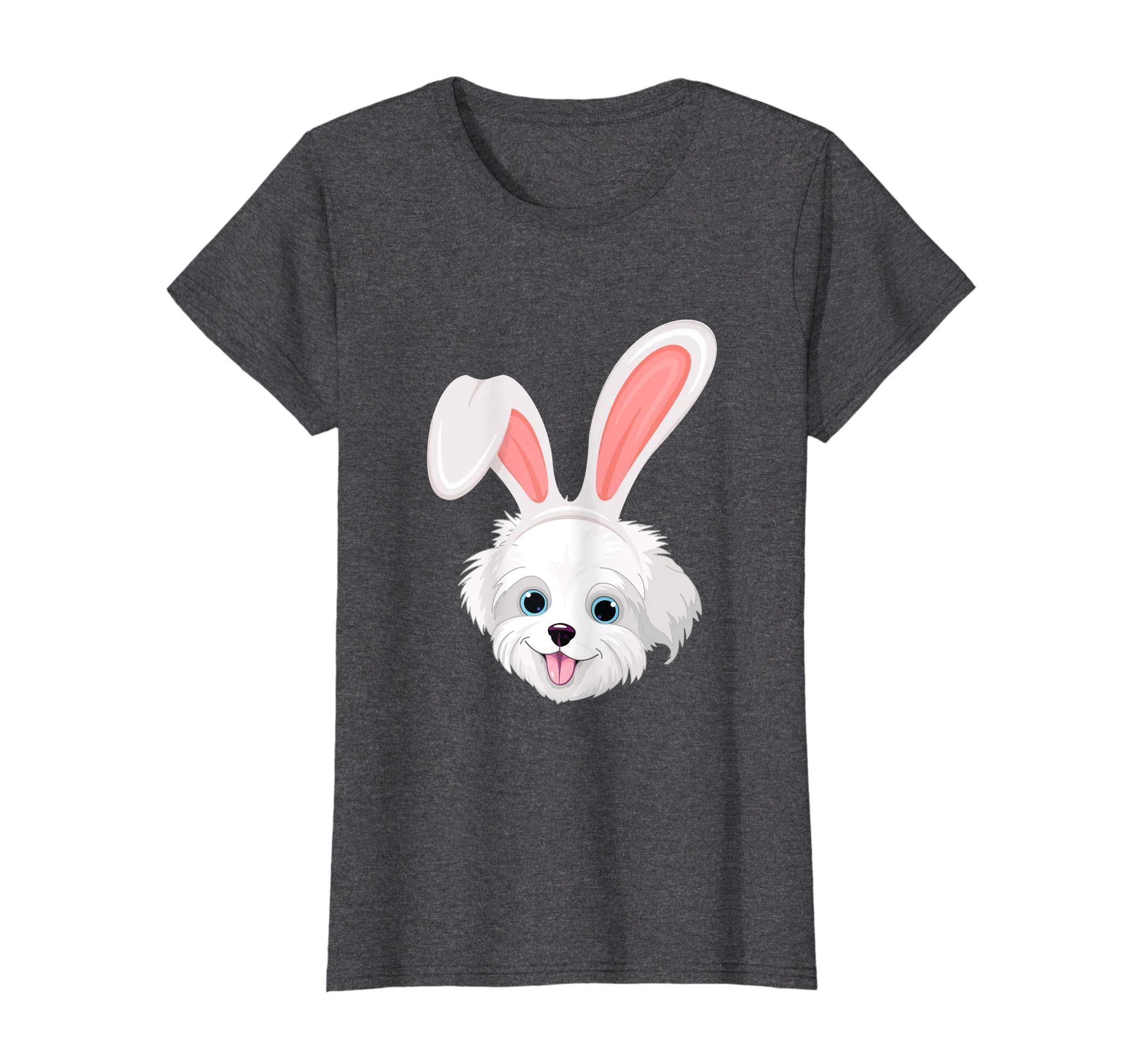 Havanese Dressed As Easter Bunny With Rabbit Ears T-Shirt