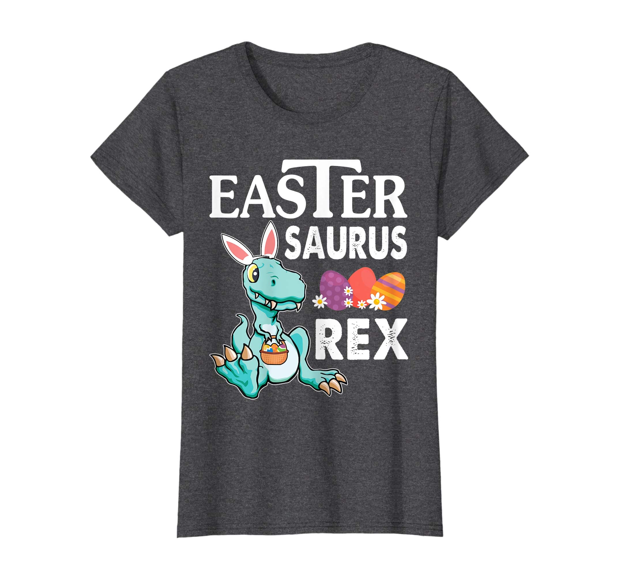 Dinosaur T-rex Bunny And Easter Eggs Shirt Easter Saurus Rex