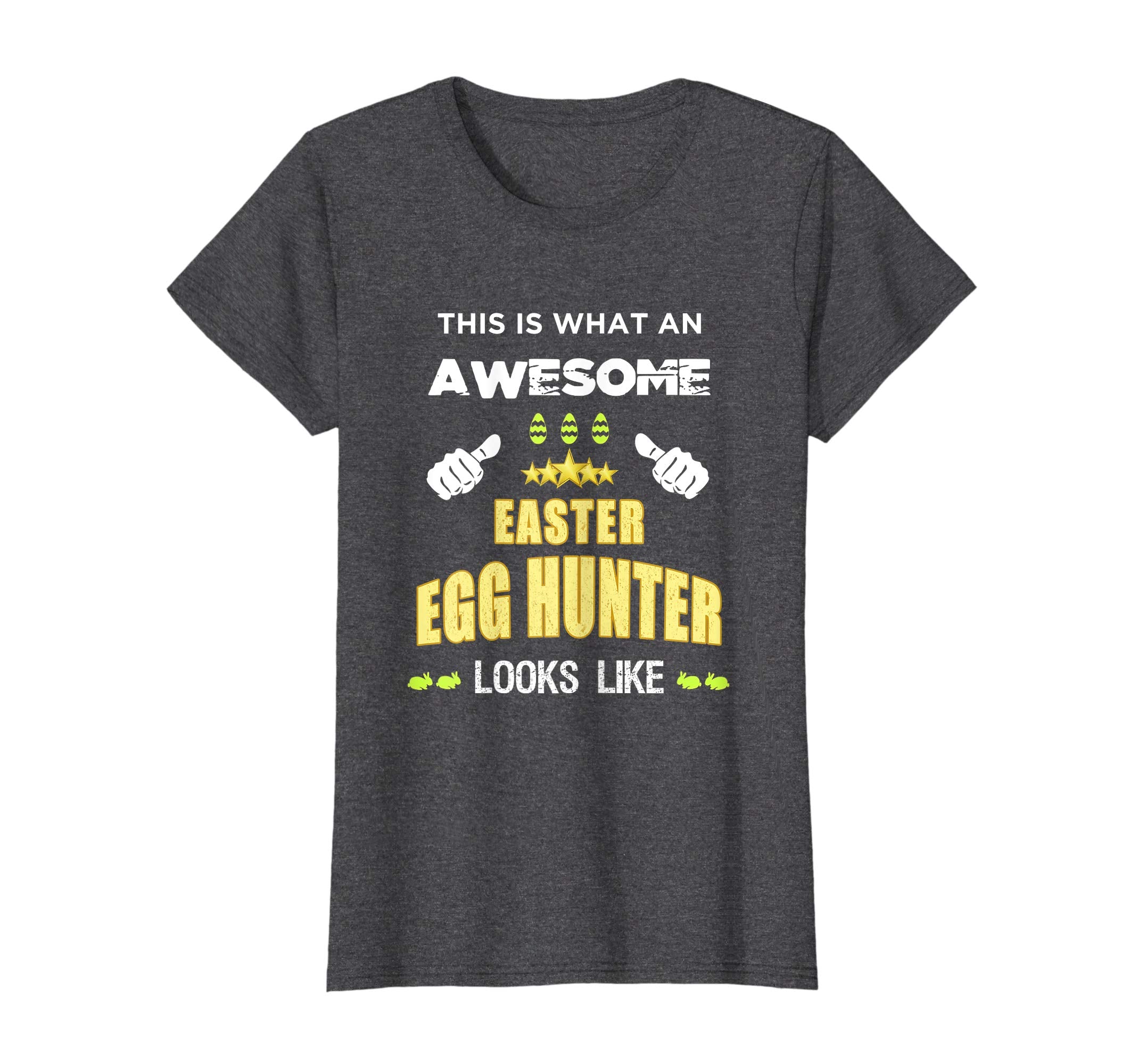 Awesome Egg Hunter Funny Easter Gift T-Shirt Boys Girls