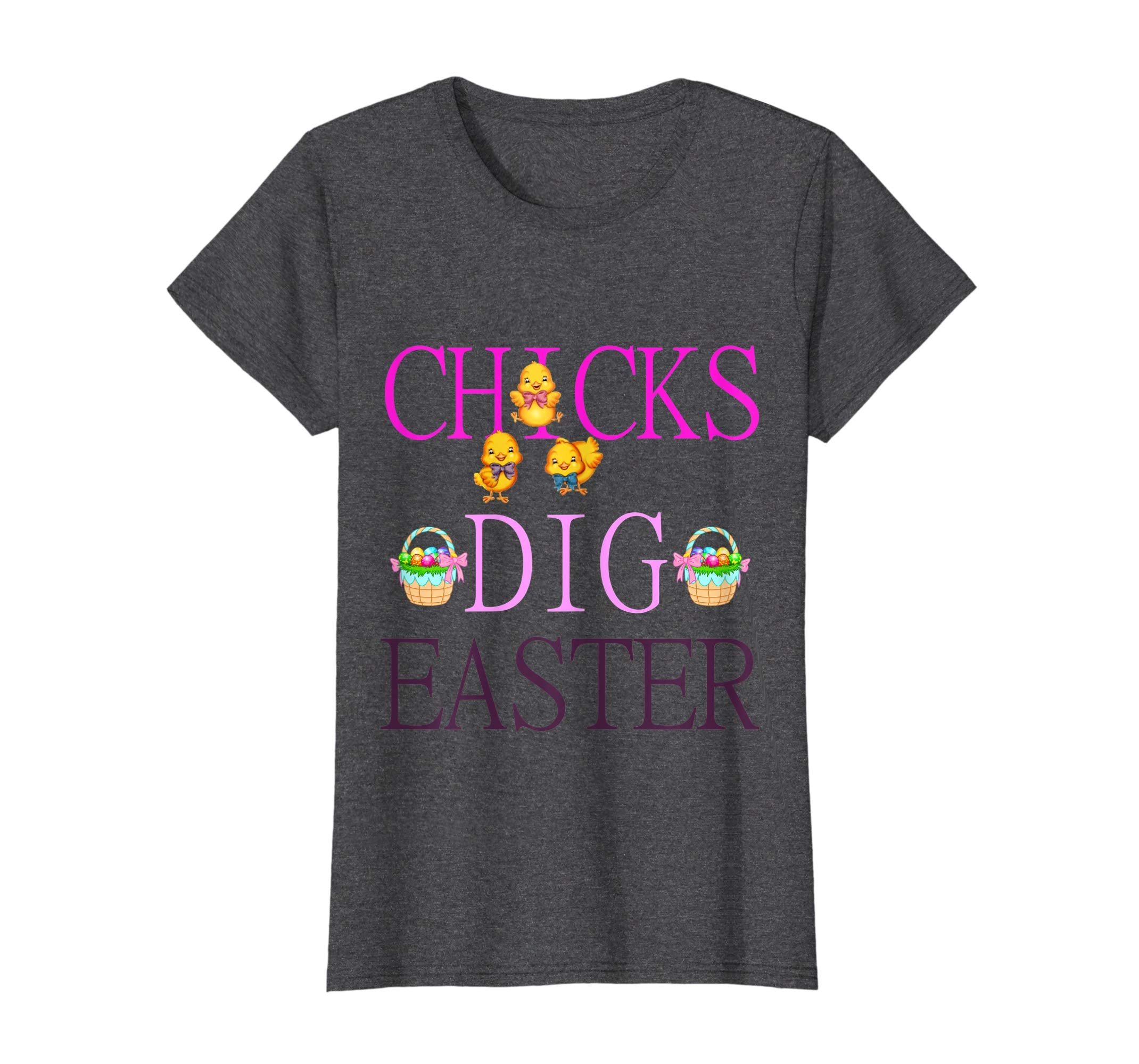Chicks Dig Easter Tshirt | Funny Easter Egg Tee