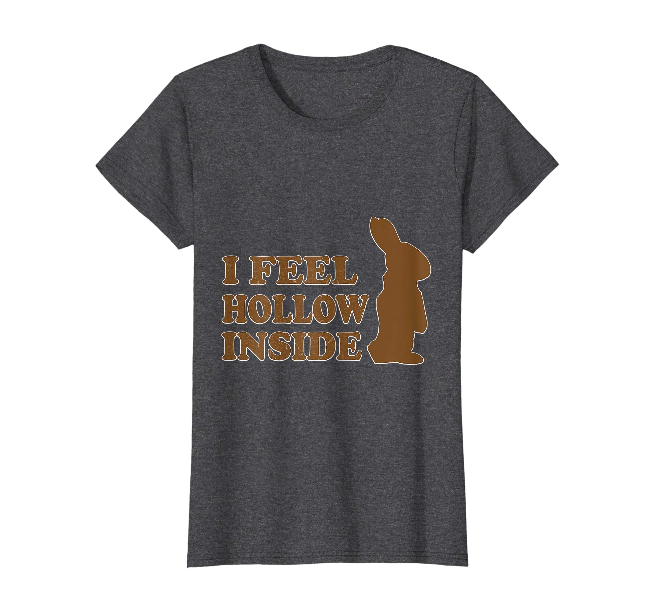 Chocolate Bunny Rabbit I Feel Hollow Inside Easter Day Shirt