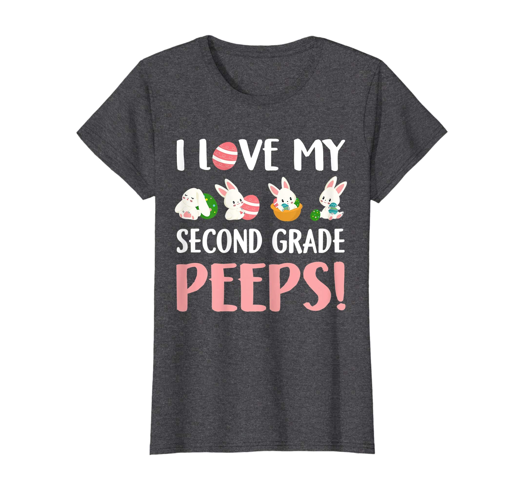 I Love My Second Grade Peeps Easter Day T-Shirt