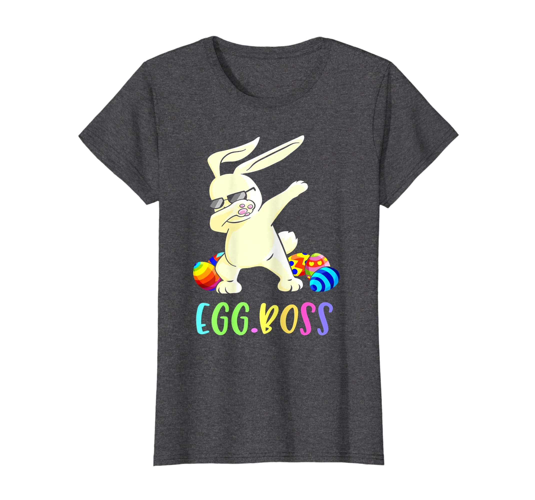 Dabbing Egg Boss Easter Bunny T-Shirt Easter Shirt
