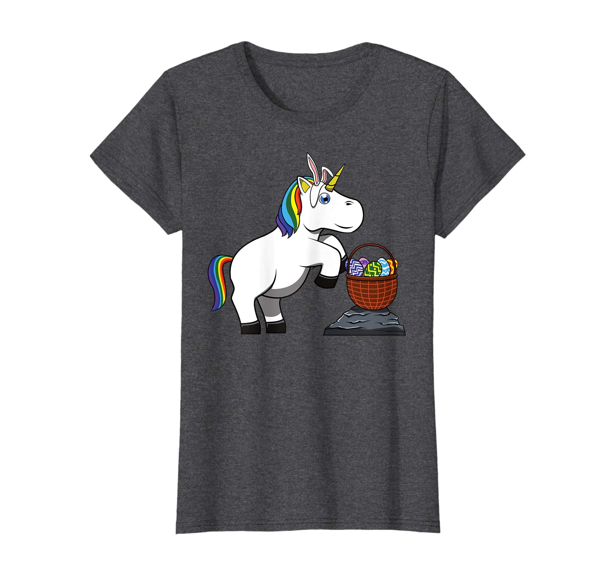 Easter Unicorn T-Shirt Girls Bunnicorn Rabbitcorn Gift