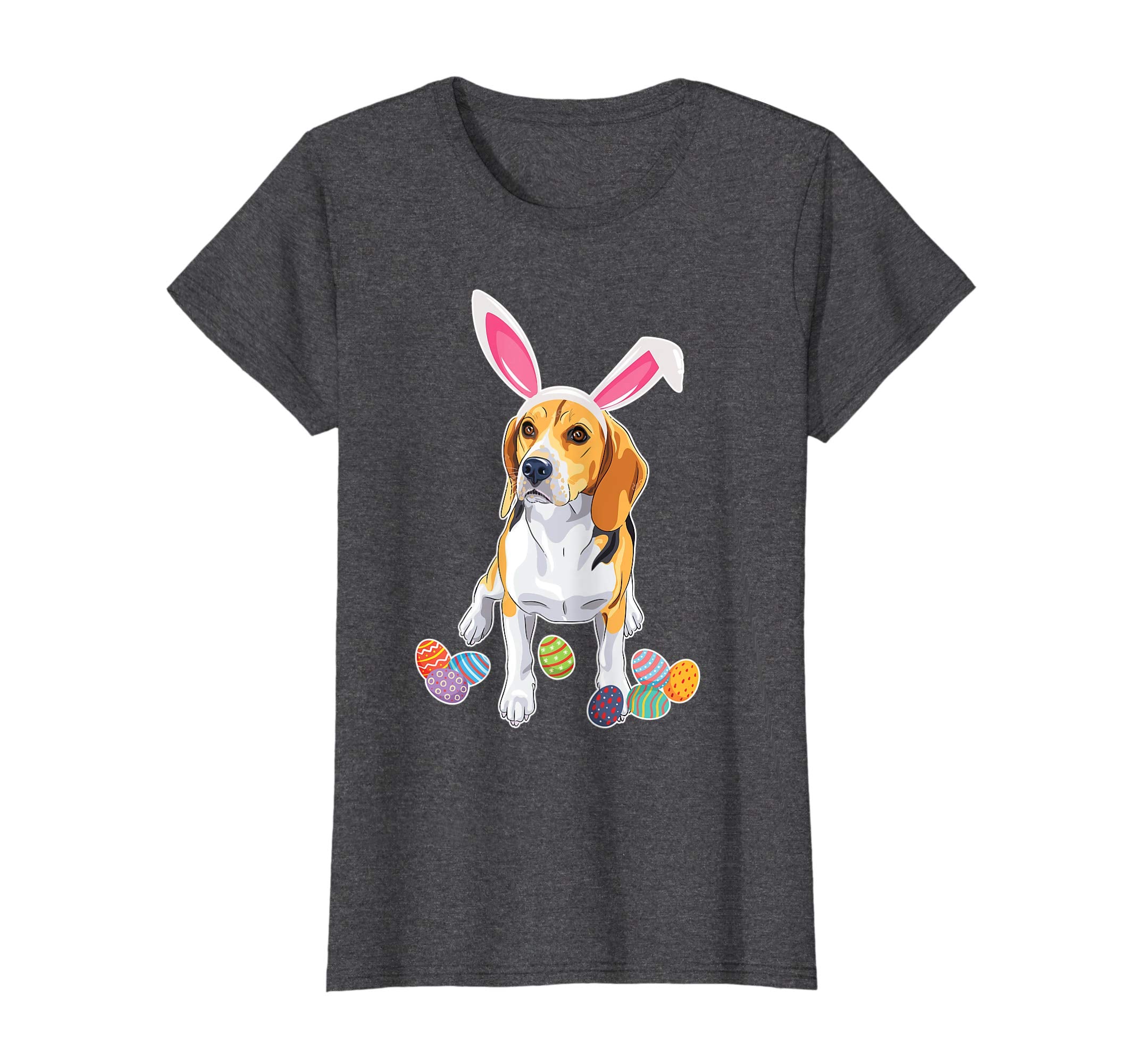 Beagle Dog With Bunny Rabbit Hat Easter Eggs Happy Day Shirt