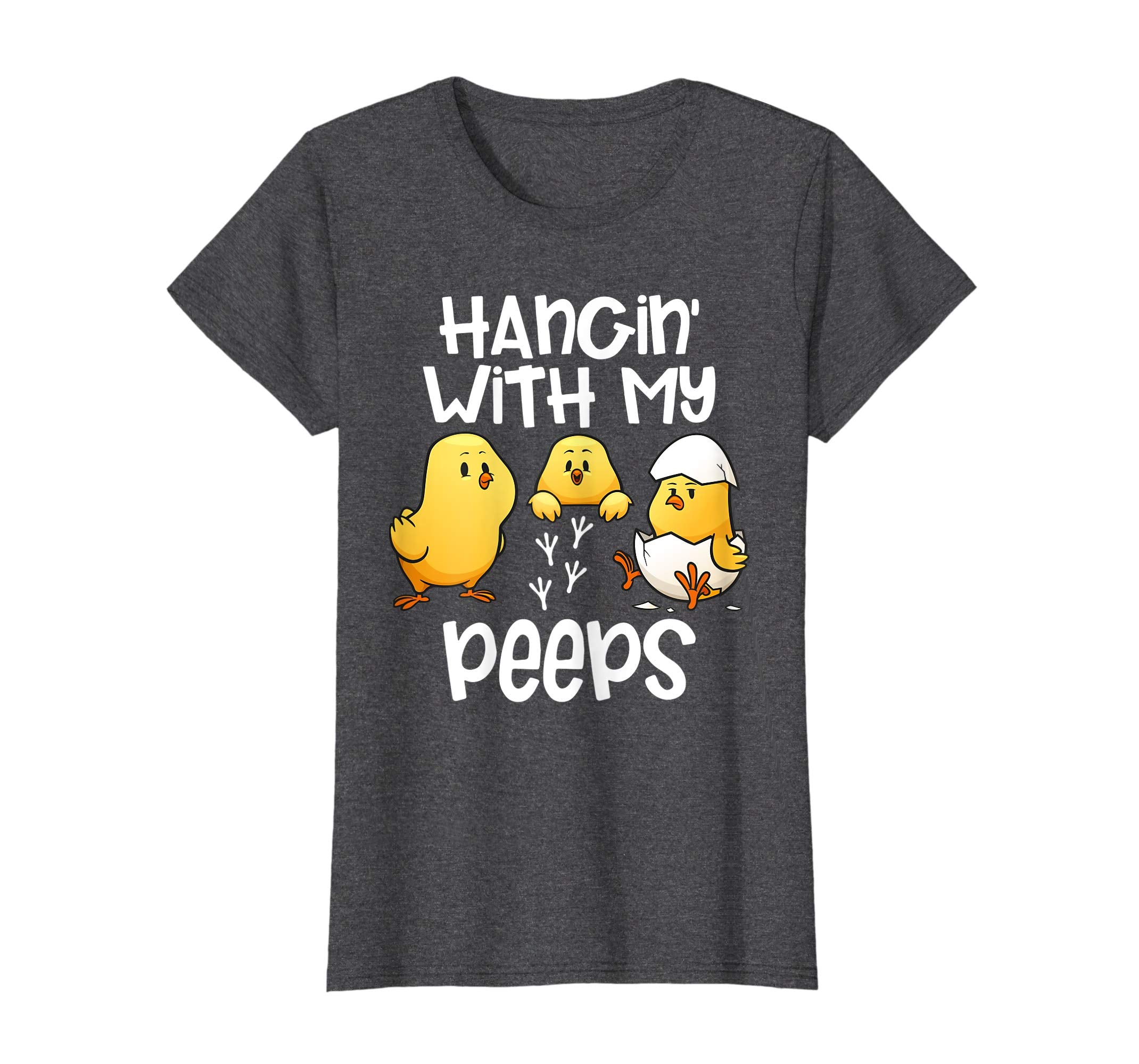 Hanging With My Peeps Happy Easter Kids Boys Girls T Shirt