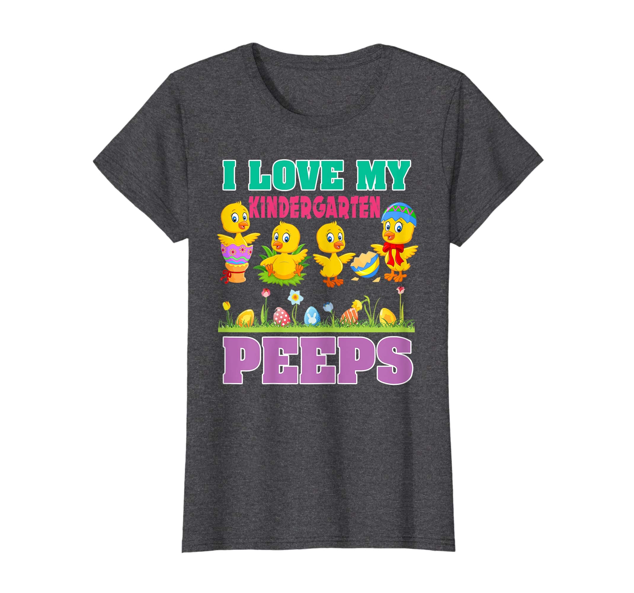 Kindergarten Grade Teacher Easter Shirt - I Love My Peeps