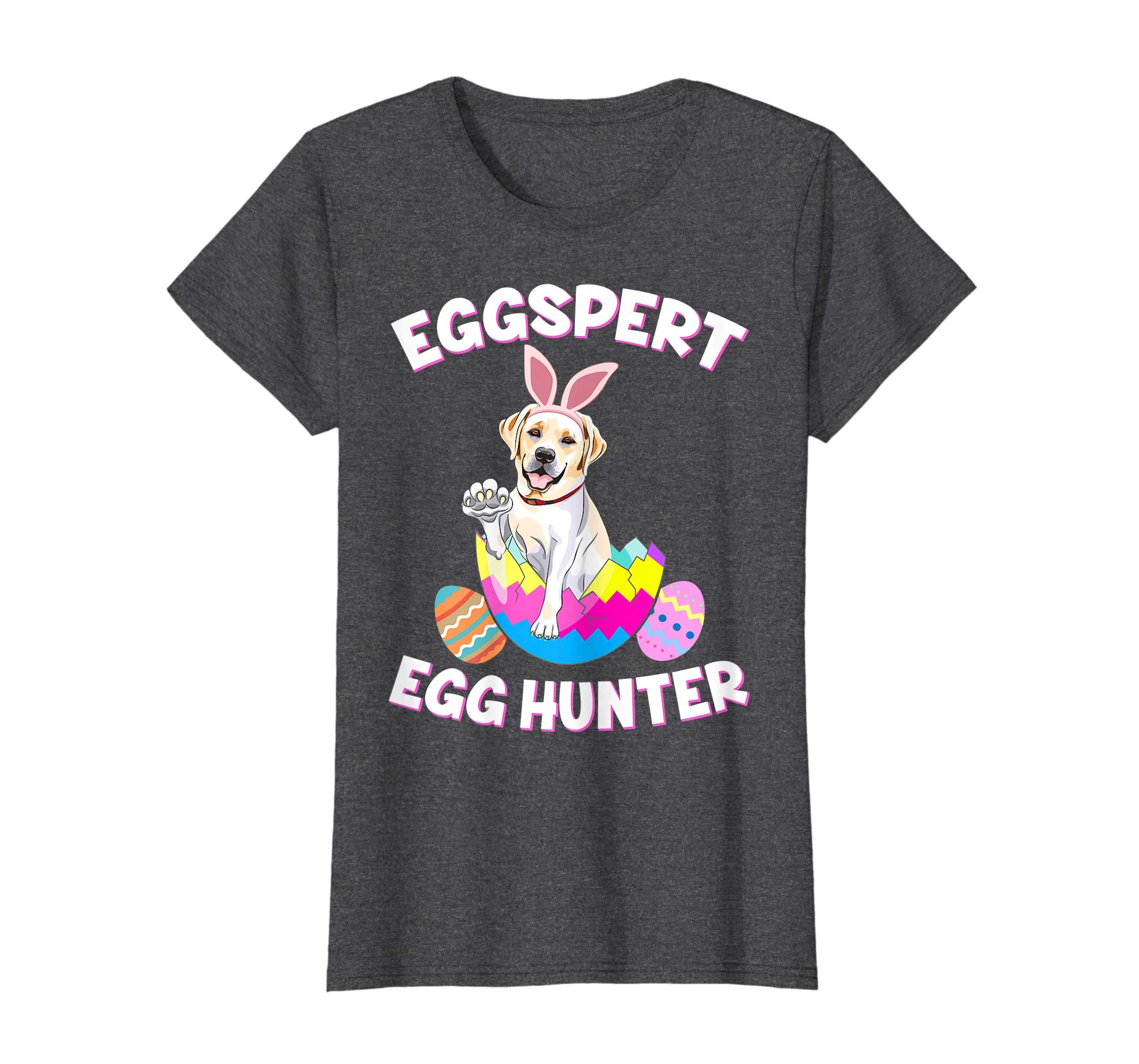 Eggspert Egg Hunter Easter Funny Labrador T Shirt