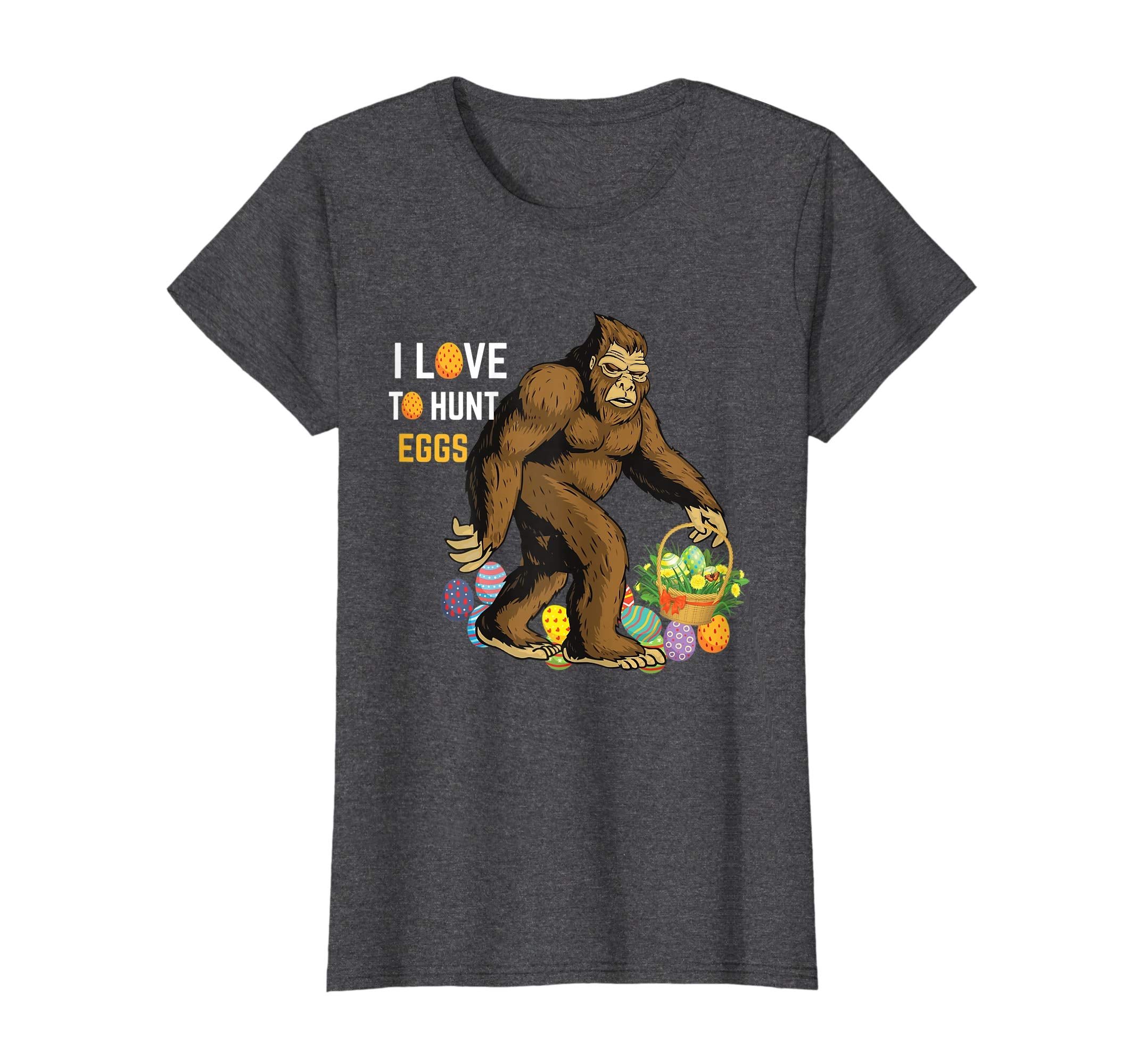 Easter Shirt Bigfoot Kids Boys Girls EGG Hunts