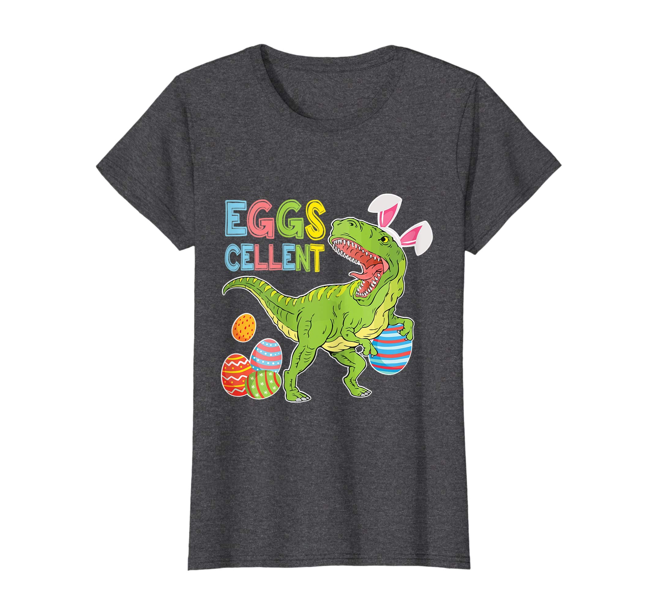 Dinosaur T-rex Rabbit Easter Shirt Eggs Cellent Excellent