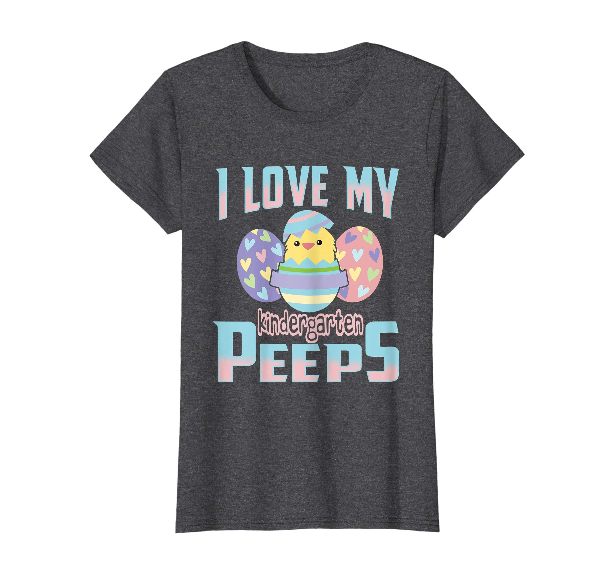I Love My Kindergarten Peeps Teacher Easter Day T Shirt Gift