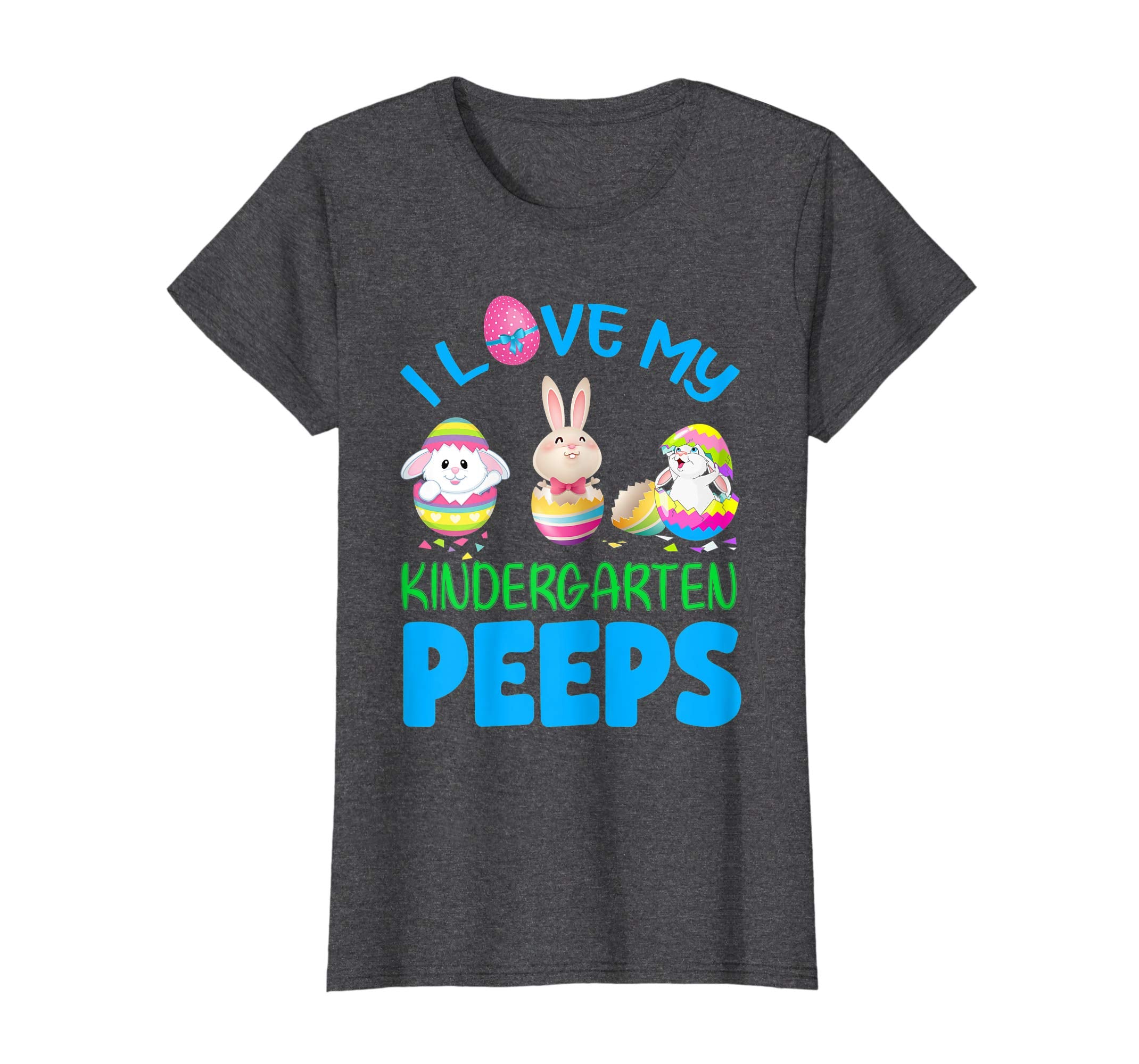 I Love My Kindergarten Peeps Happy Easter Teacher T Shirt