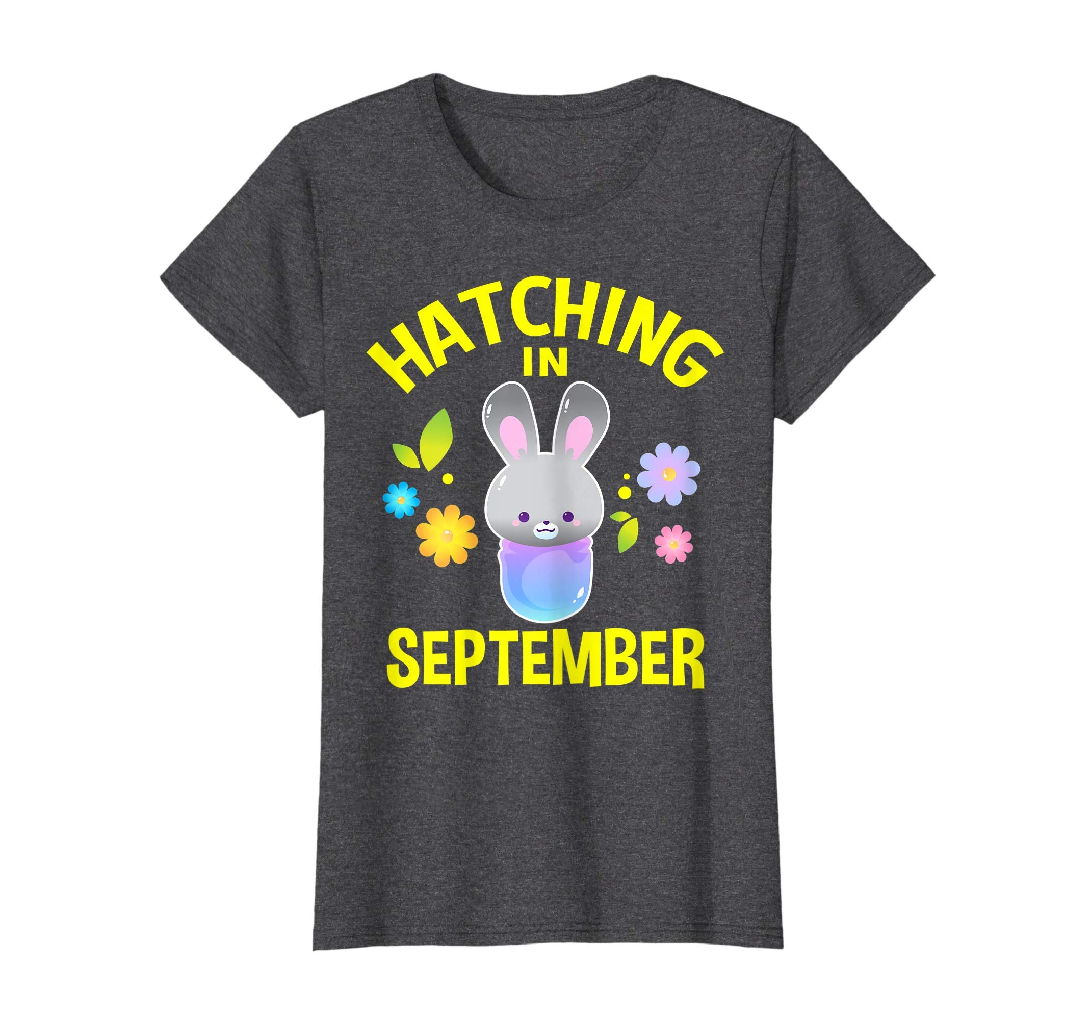 Hatching In September T shirt Pregnancy Bunny Easter Gifts