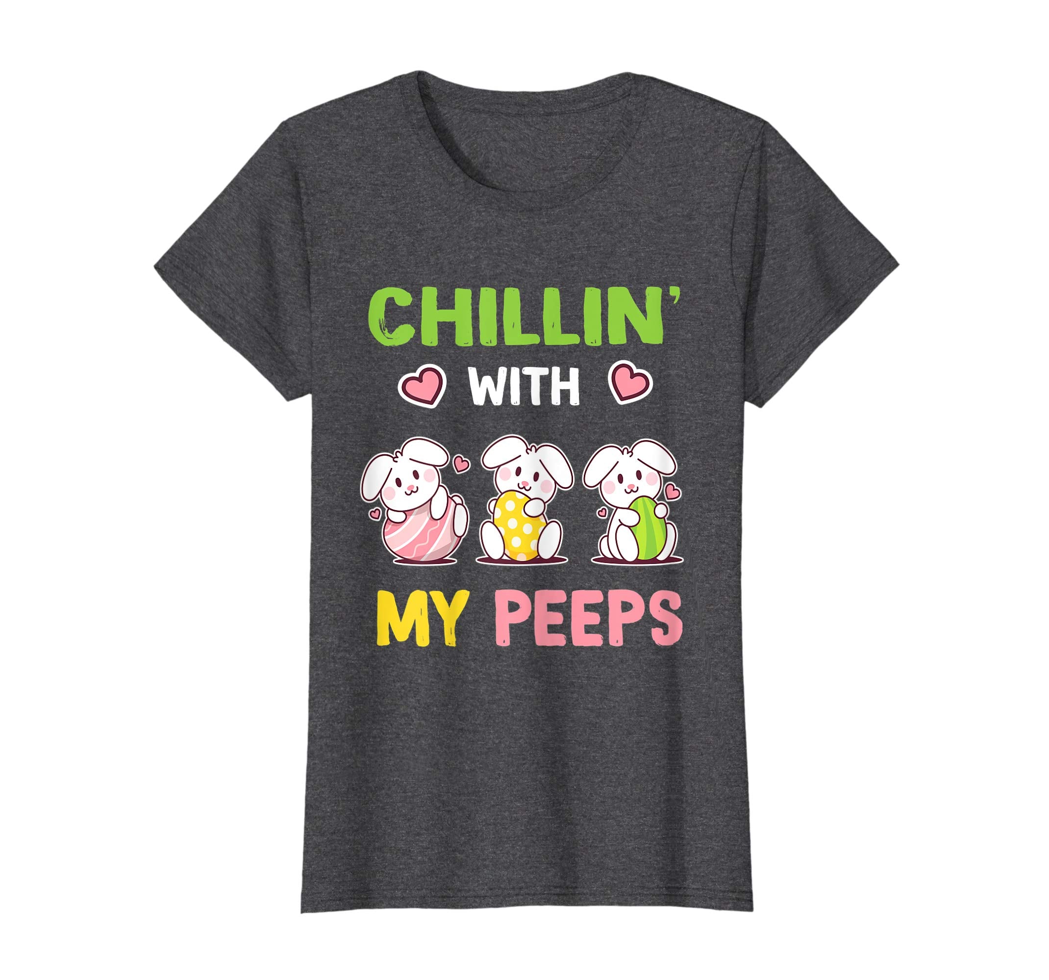Chillin' With My Peeps Easter Bunny T-Shirt
