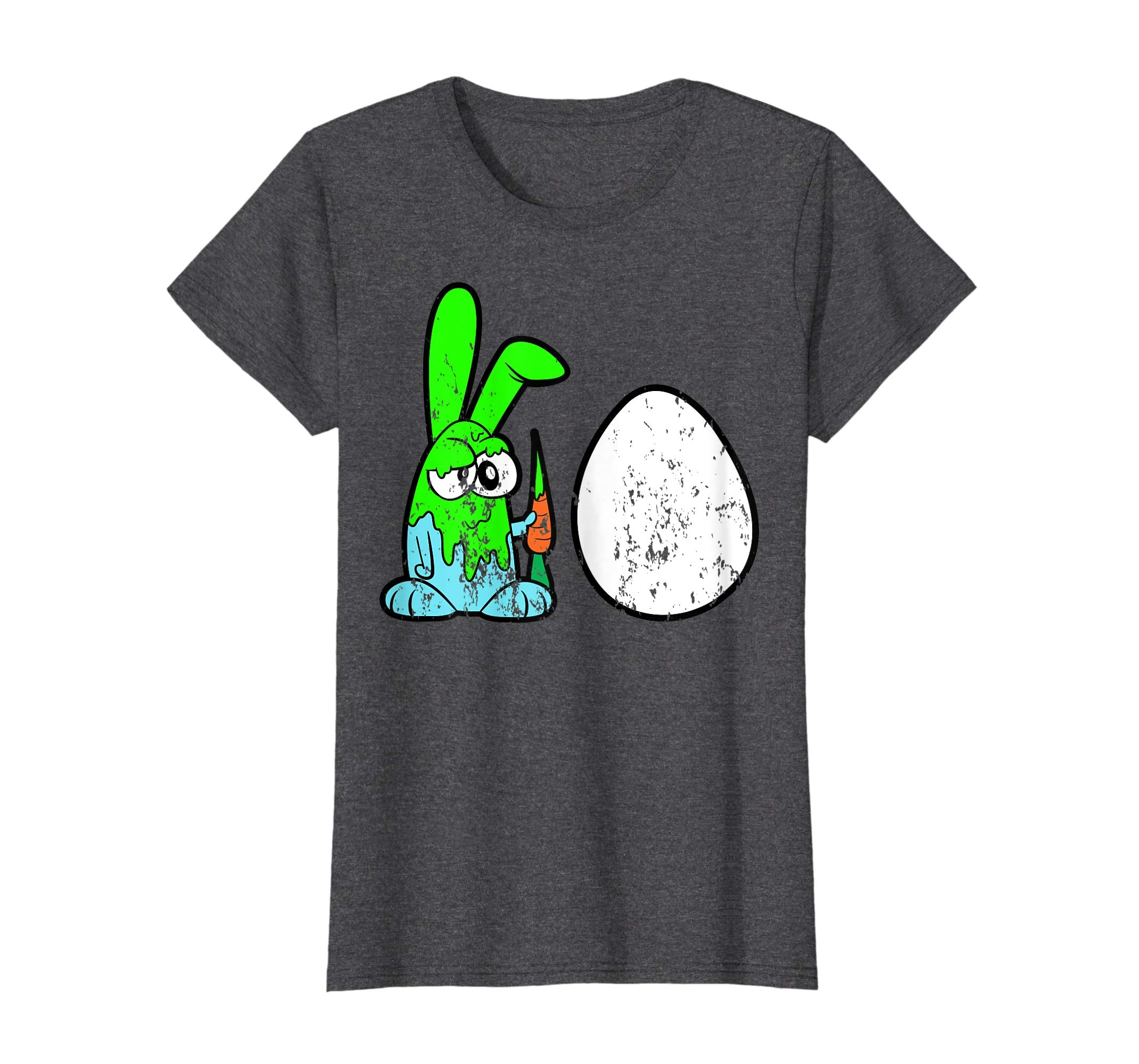 Retro Vintage Grunge Funny Cute Easter Bunny Egg Fun T-Shirt