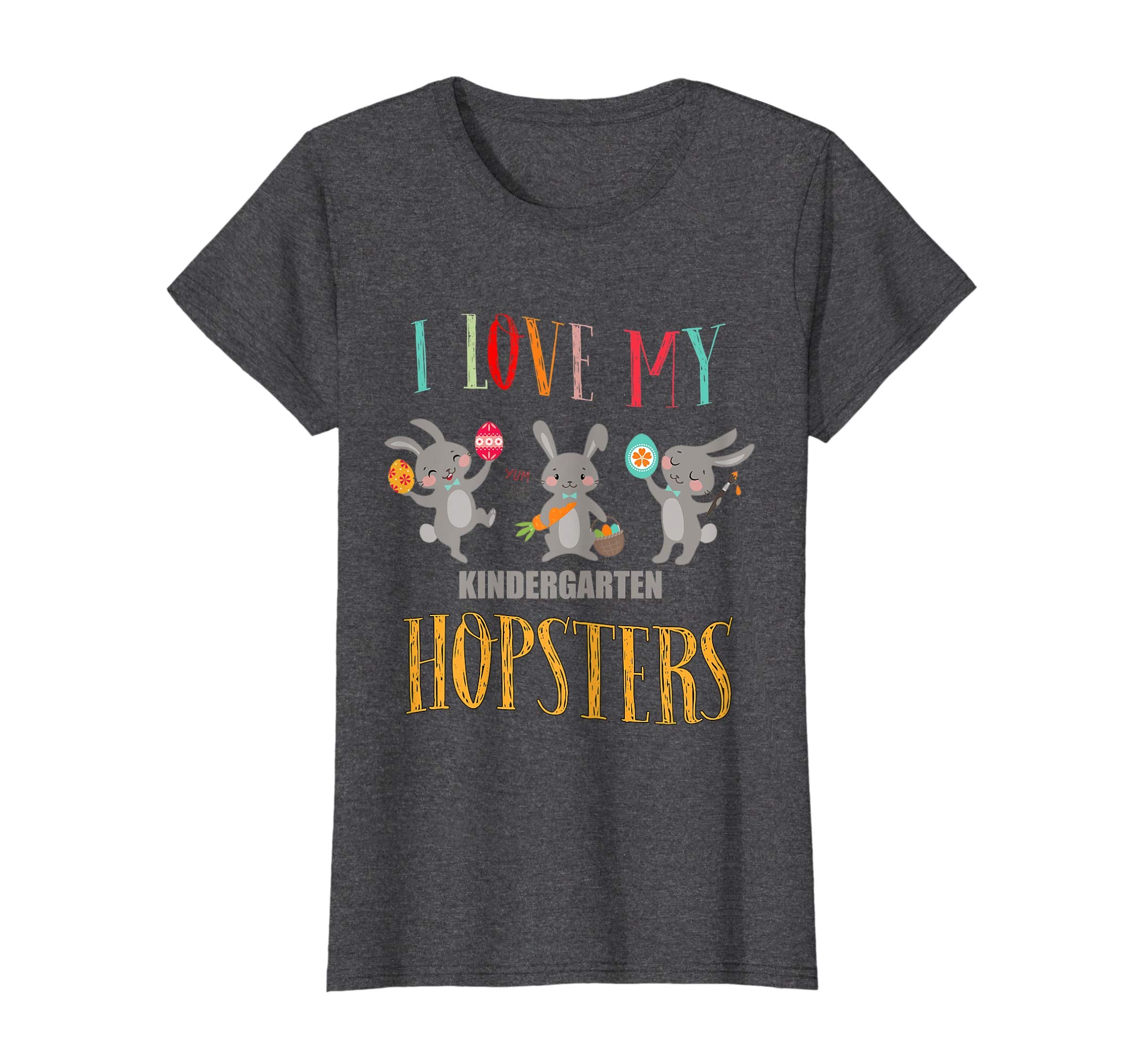 I Love My Kindergarten Shirts Easter Gift For Teacher Shirt
