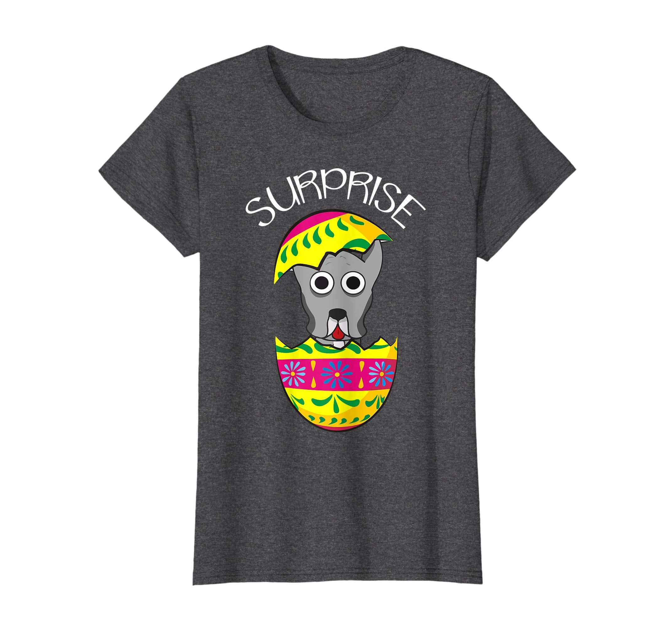 Funny Cute Puppy Great Dane Hatches Easter Egg Easter Shirt