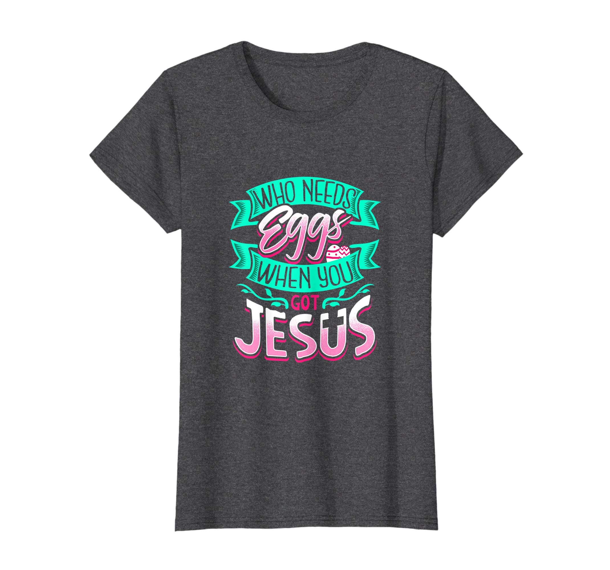 Easter Shirt Christian Got Jesus Cross Colorful Eggs Tshirt