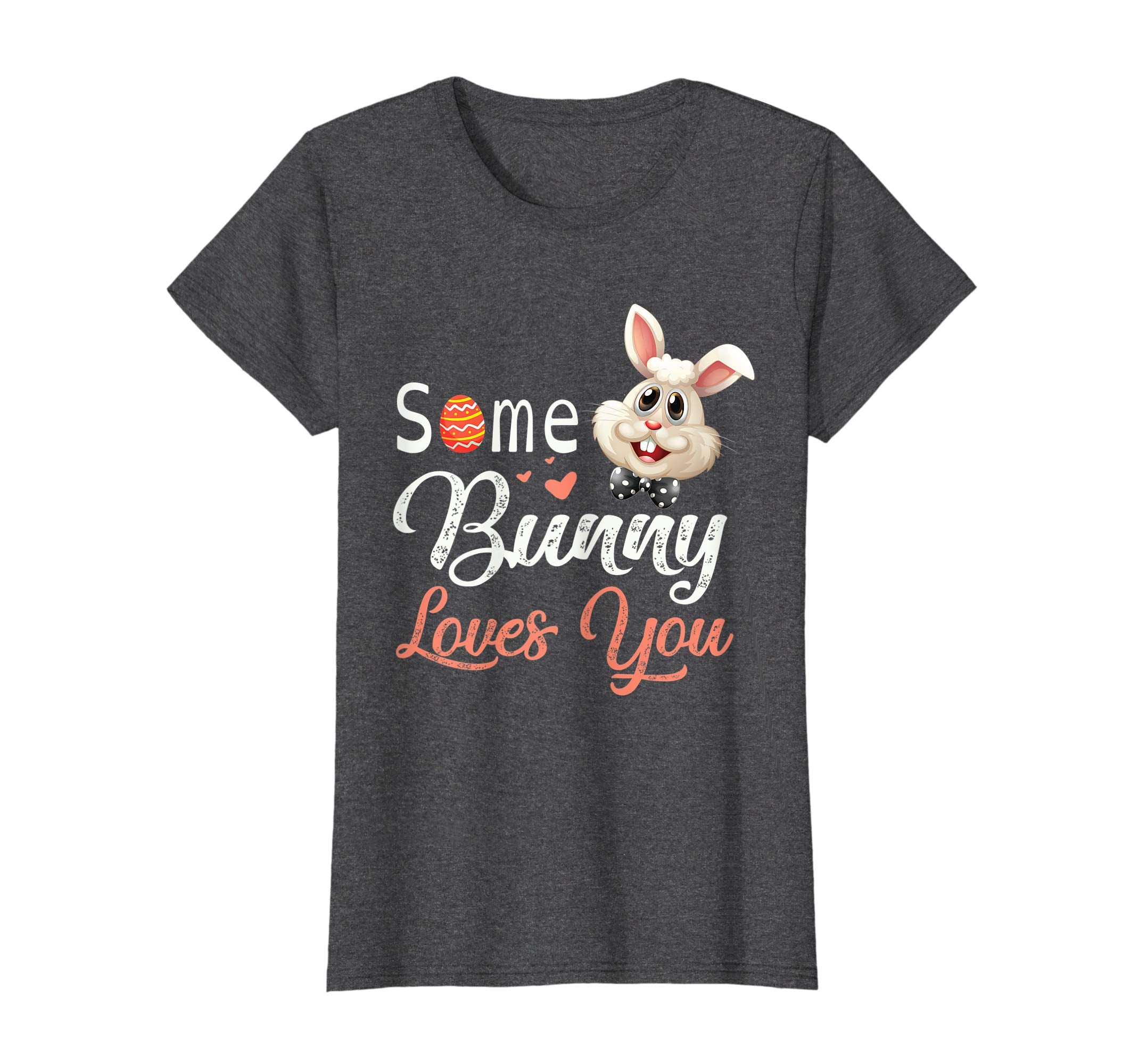Easter Eggs Hearts Rabbit Some Bunny Loves You Happy Shirt