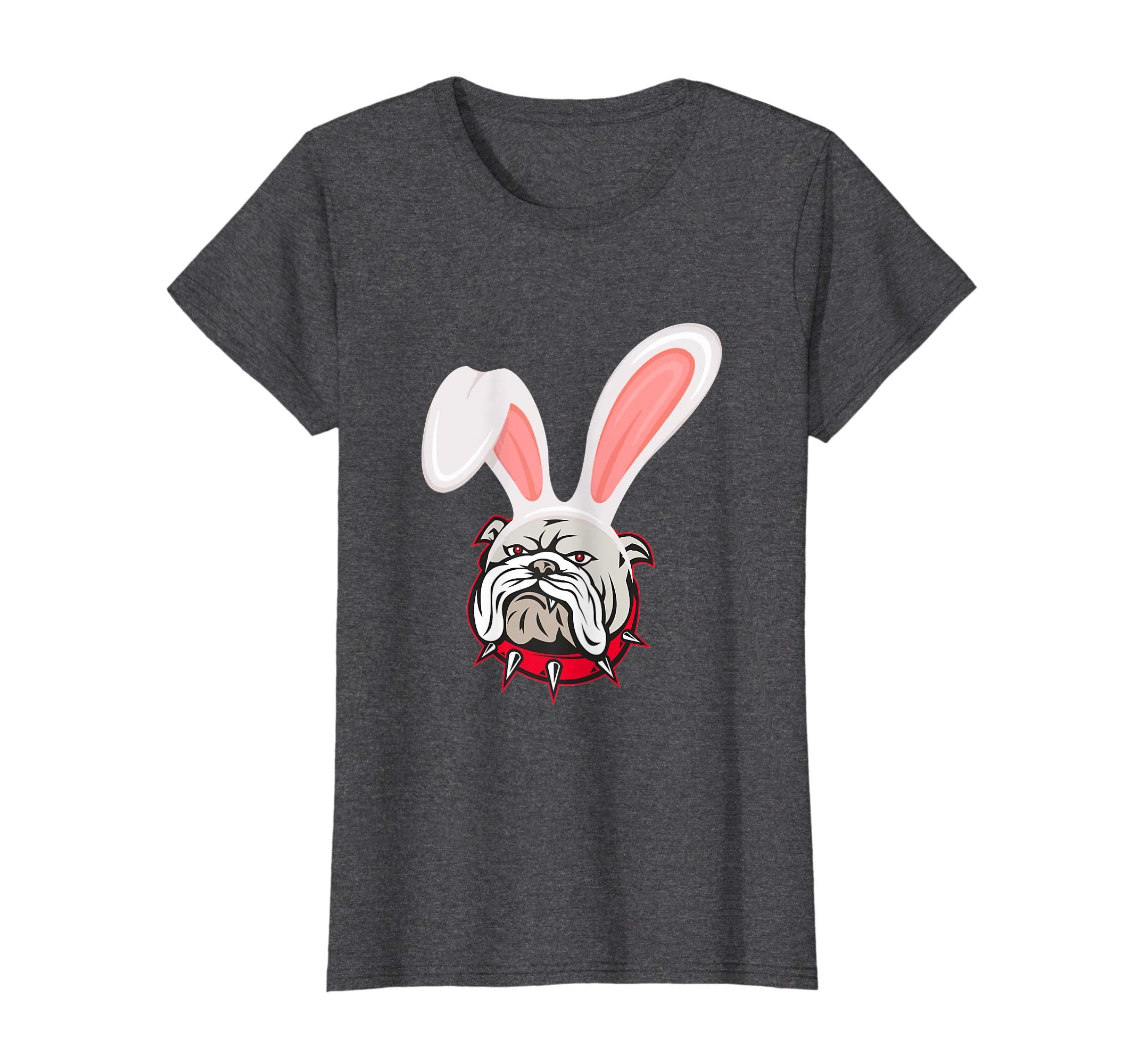Bulldog Dressed As Easter Bunny With Rabbit Ears T-Shirt