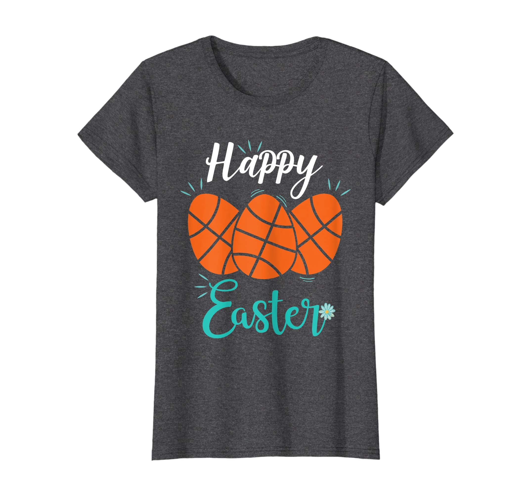 Happy Easter basketball eggs Funny T-shirt for boy girl