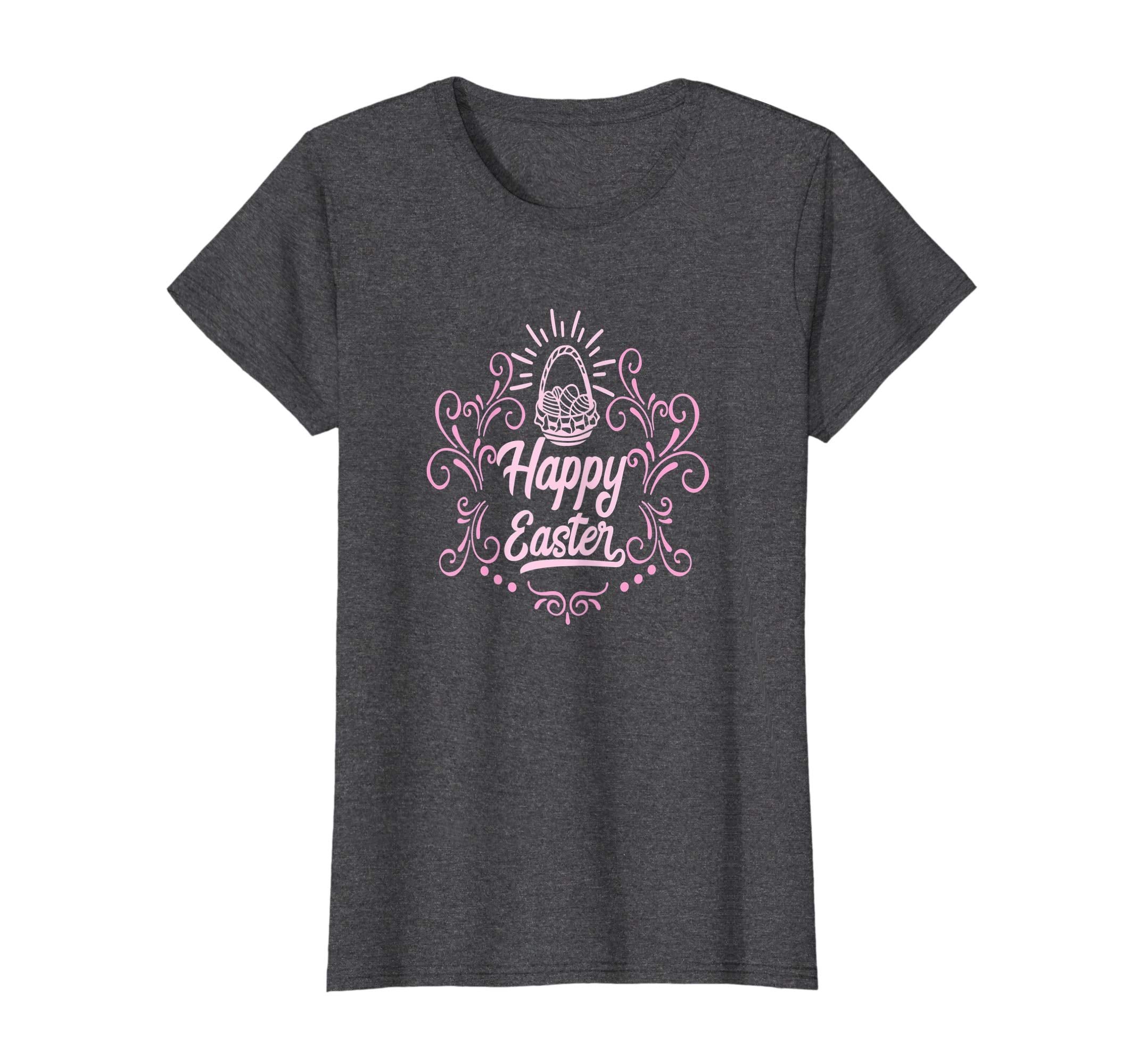 Happy Easter Basket with Eggs T-Shirt
