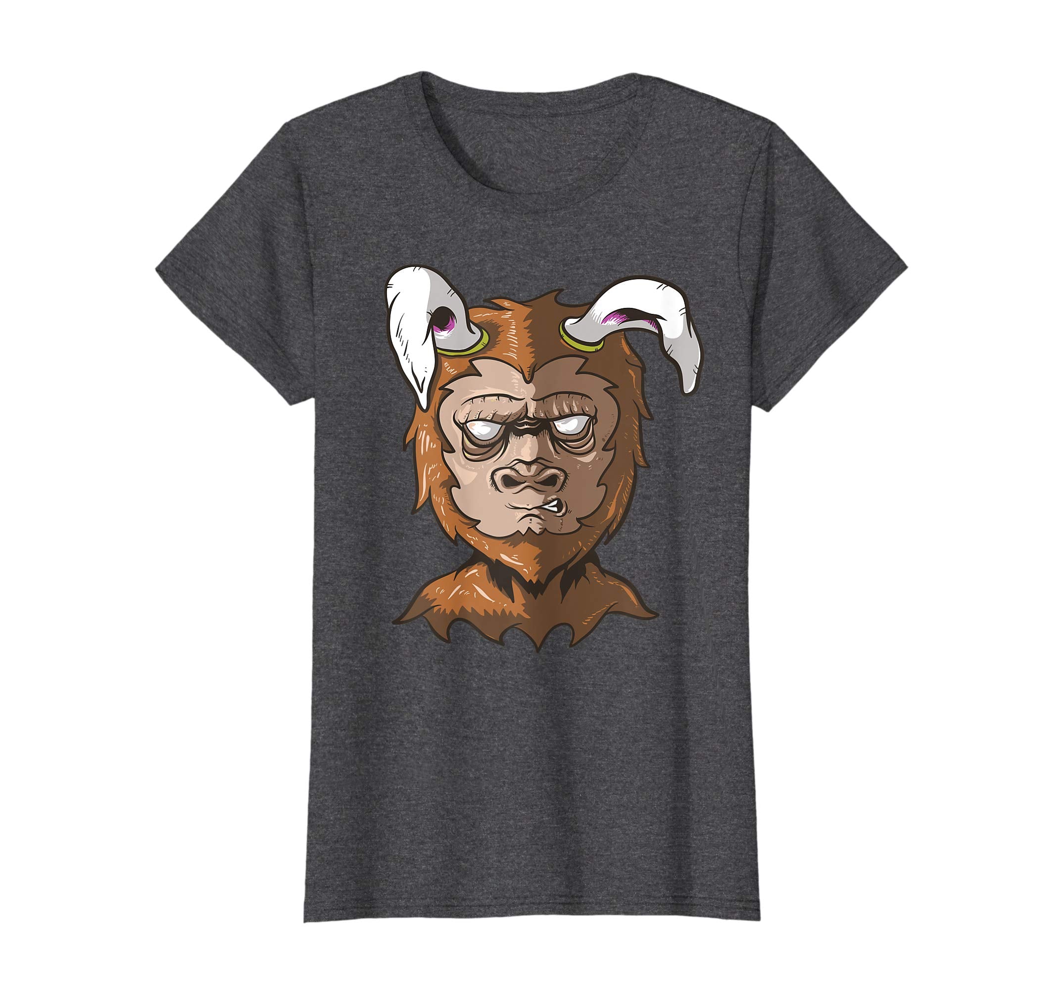 Easter Bigfoot Shirt Bunny Drawing Funny Rabbit Gift Idea