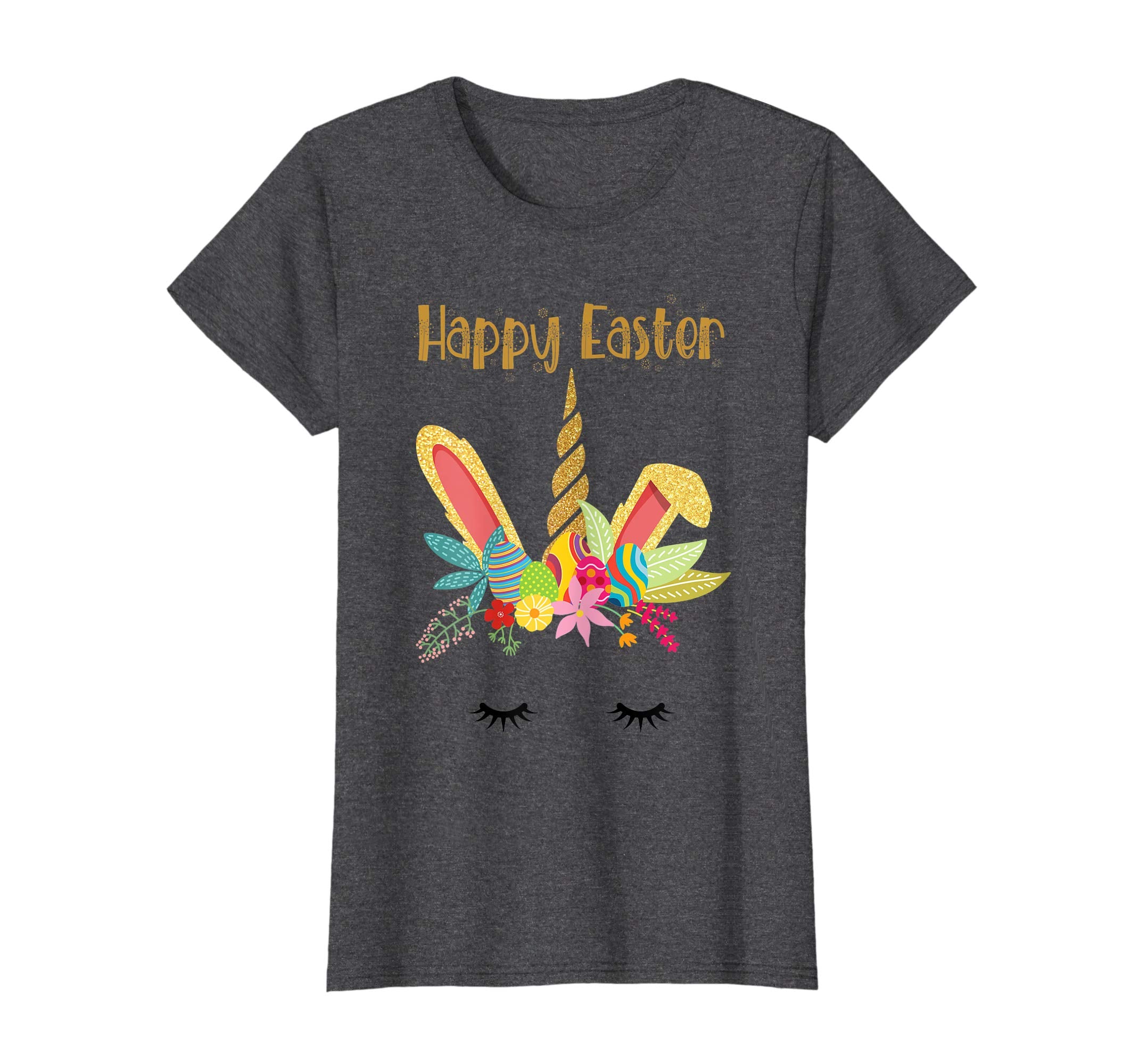 Bunny Unicorn Face Easter Shirts Easter Eggs Gift Birthday