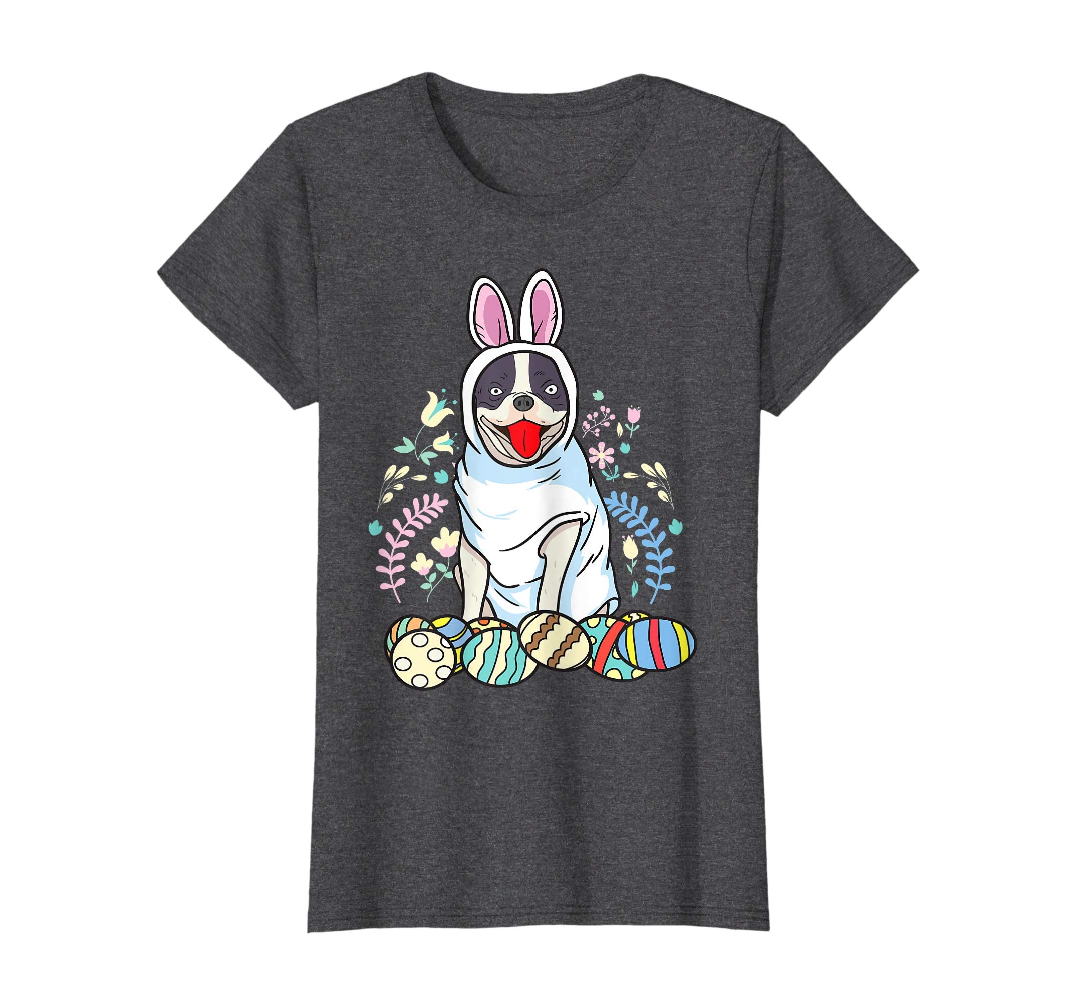 Bunny Easter Shirt French Bulldog Shirt Cool Dog T-Shirt