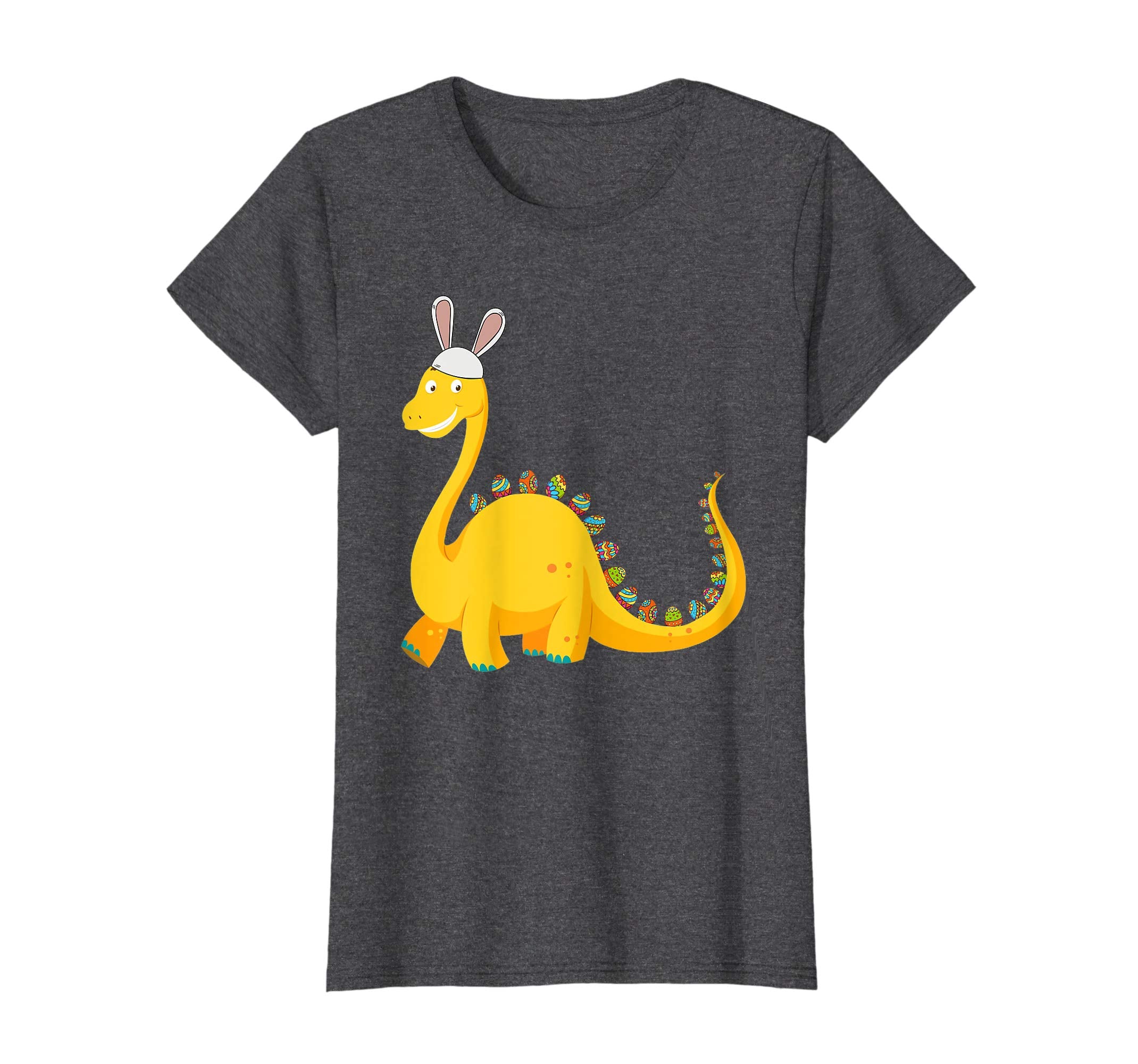 Funny Dinosaur With Bunny Rabbit Ears Easter T-Shirt