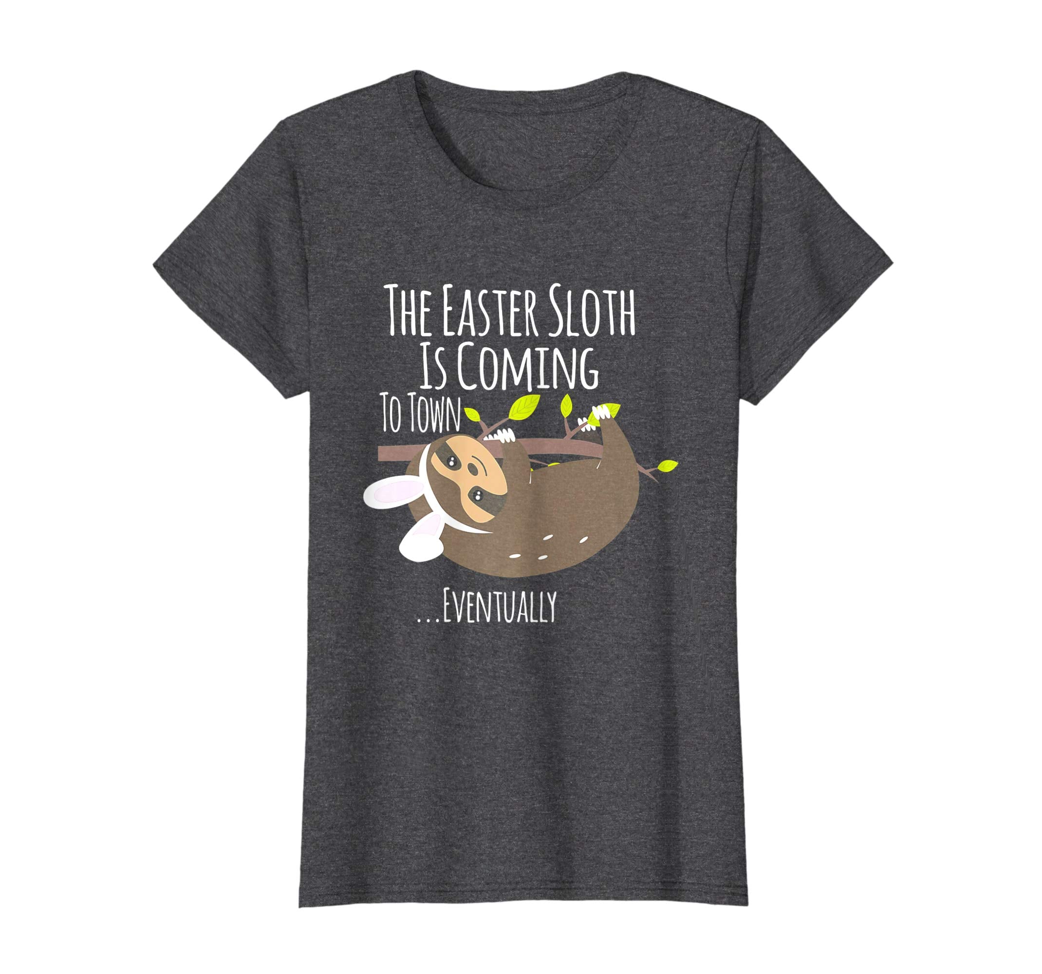 The Easter Sloth With Bunny Ears Funny T Shirt Easter Bunny