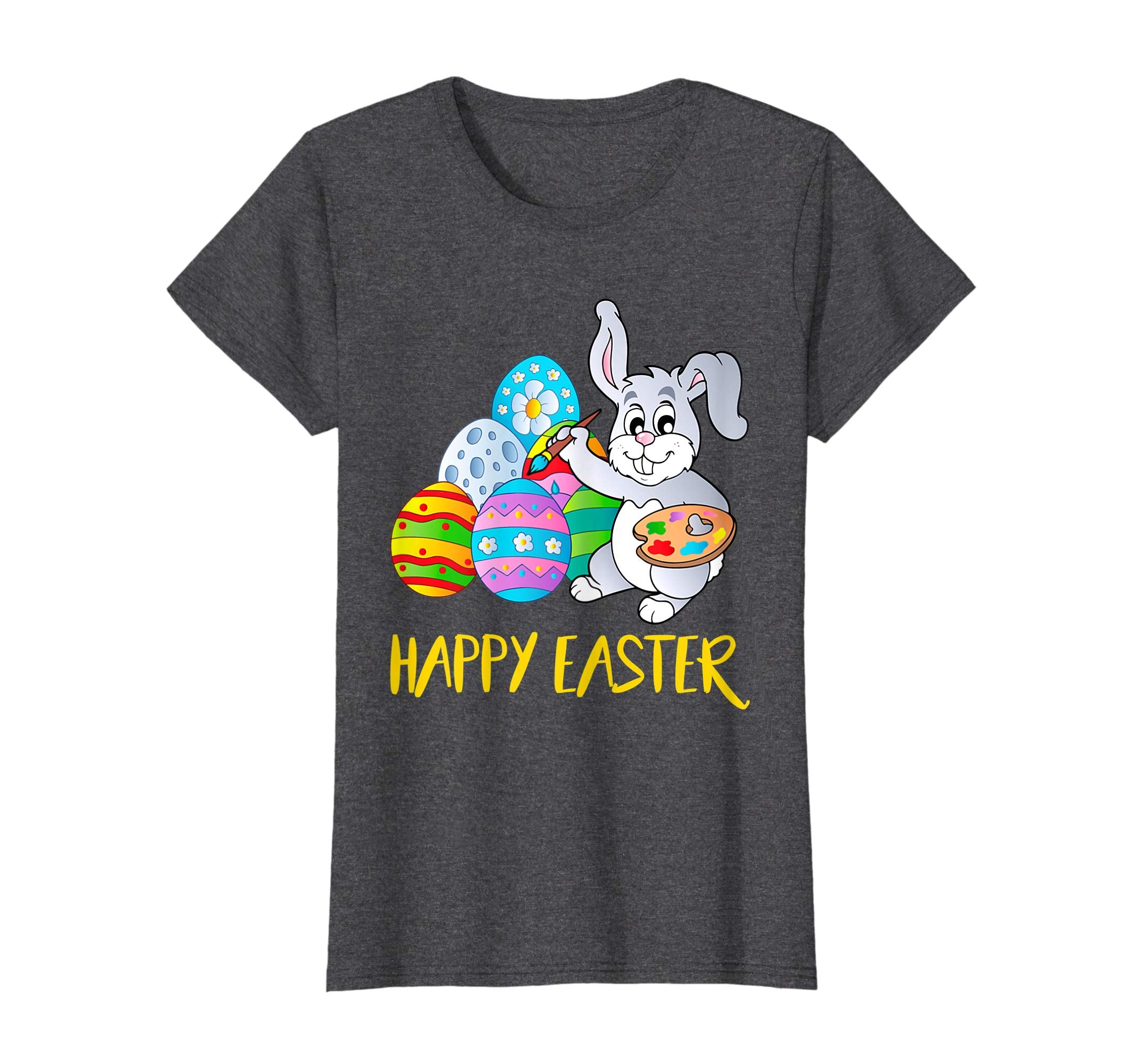 Happy Easter Shirt Colorful Eggs Tee