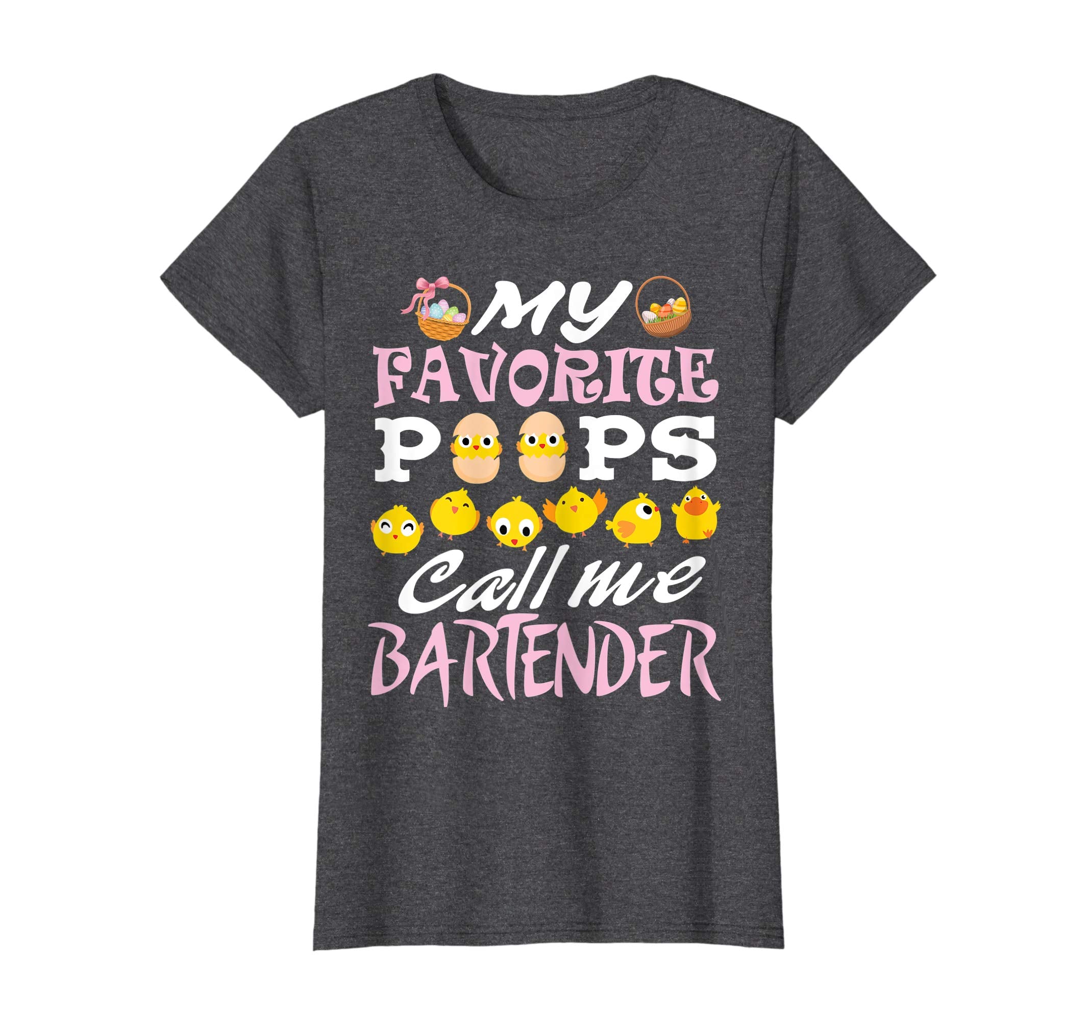 My Favorite Peeps Chicks Call Me Bartender Easter Eggs Shirt