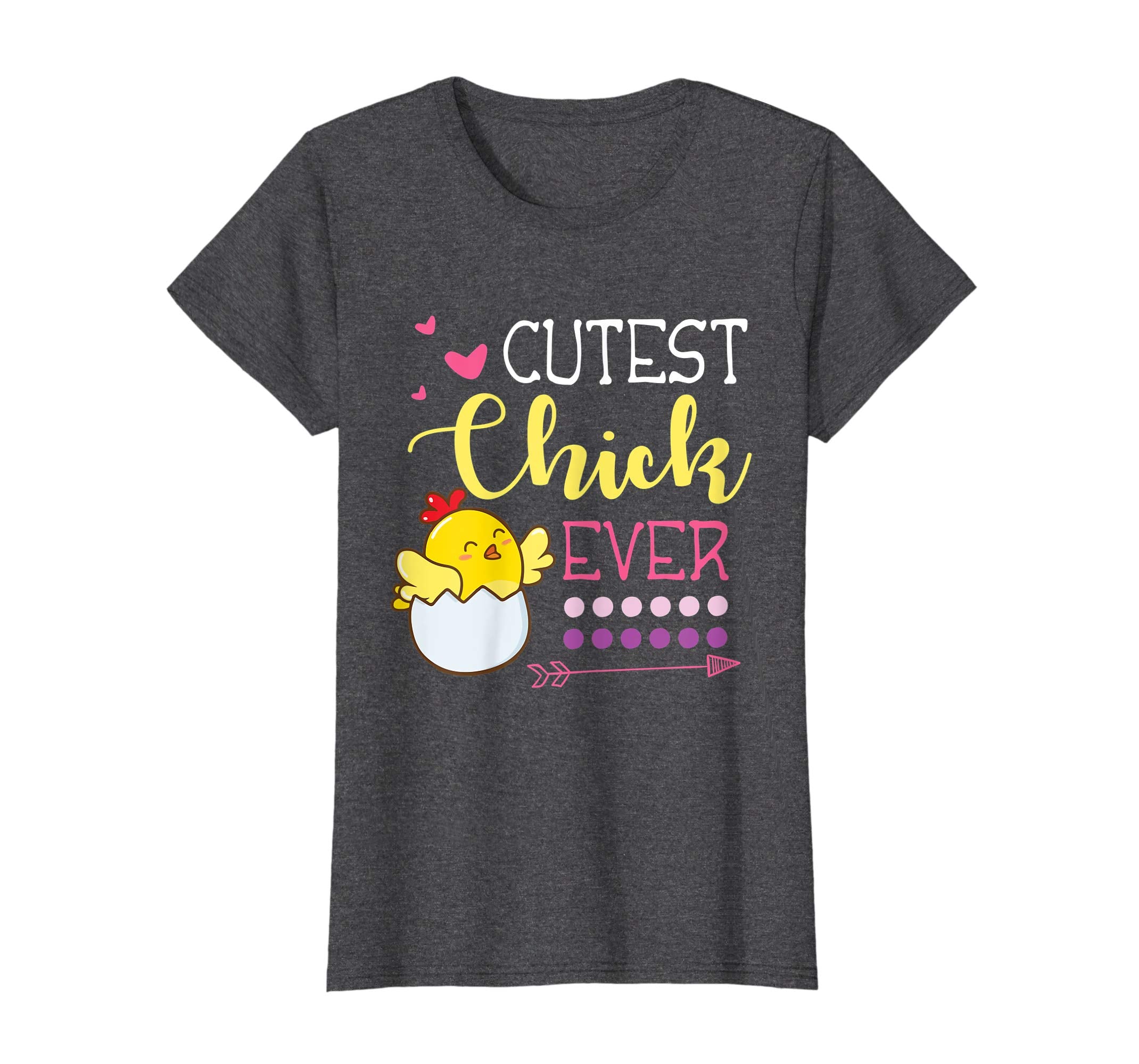 Hearts Arrow Cutest Chick Ever Happy Easter Day Lover Shirt