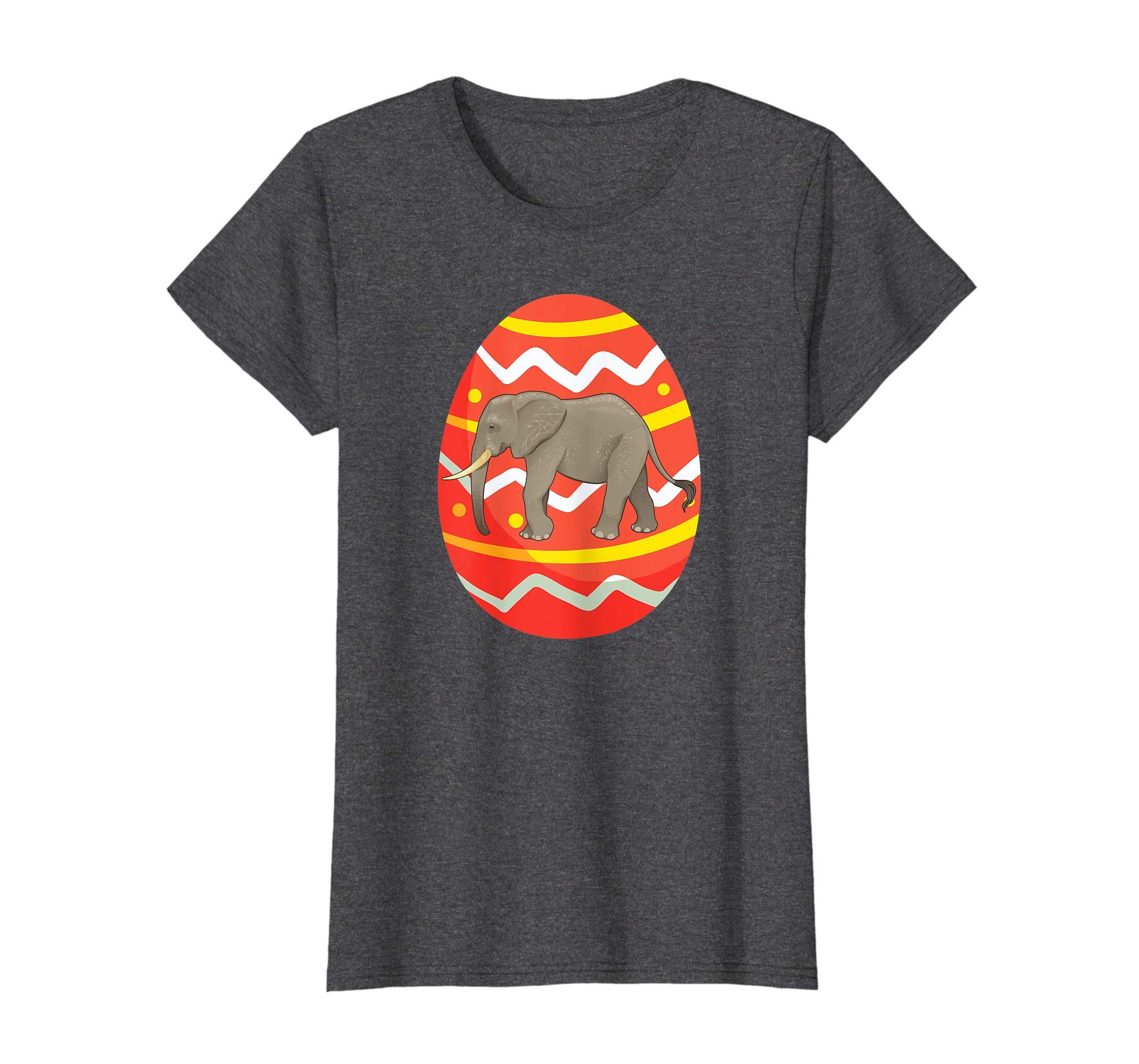 Happy Easter Egg Elephant Bunny T-Shirt for Kids Boys Girls