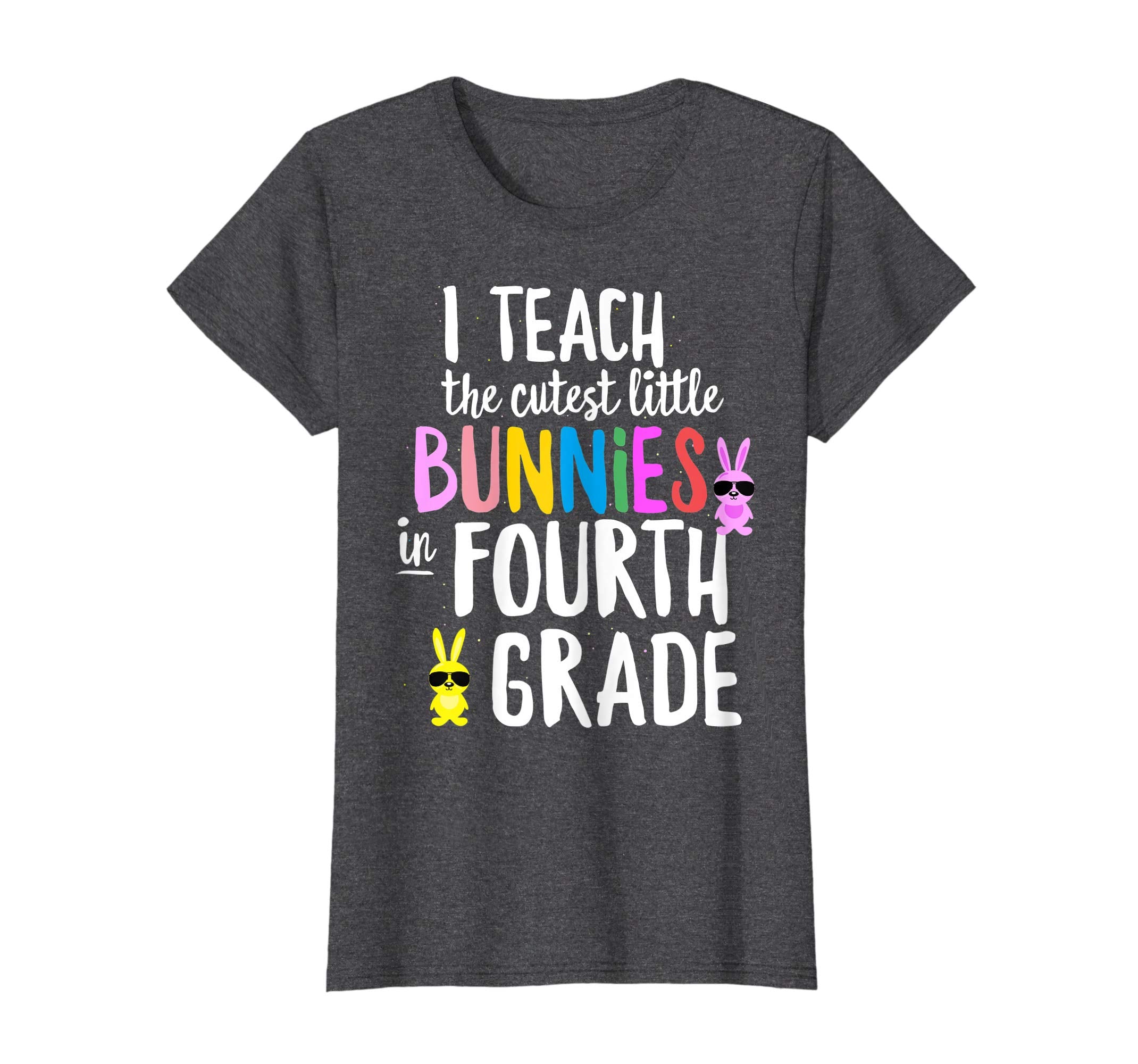 Easter Fourth Grade Teacher Bunny Christian Holiday T-shirt