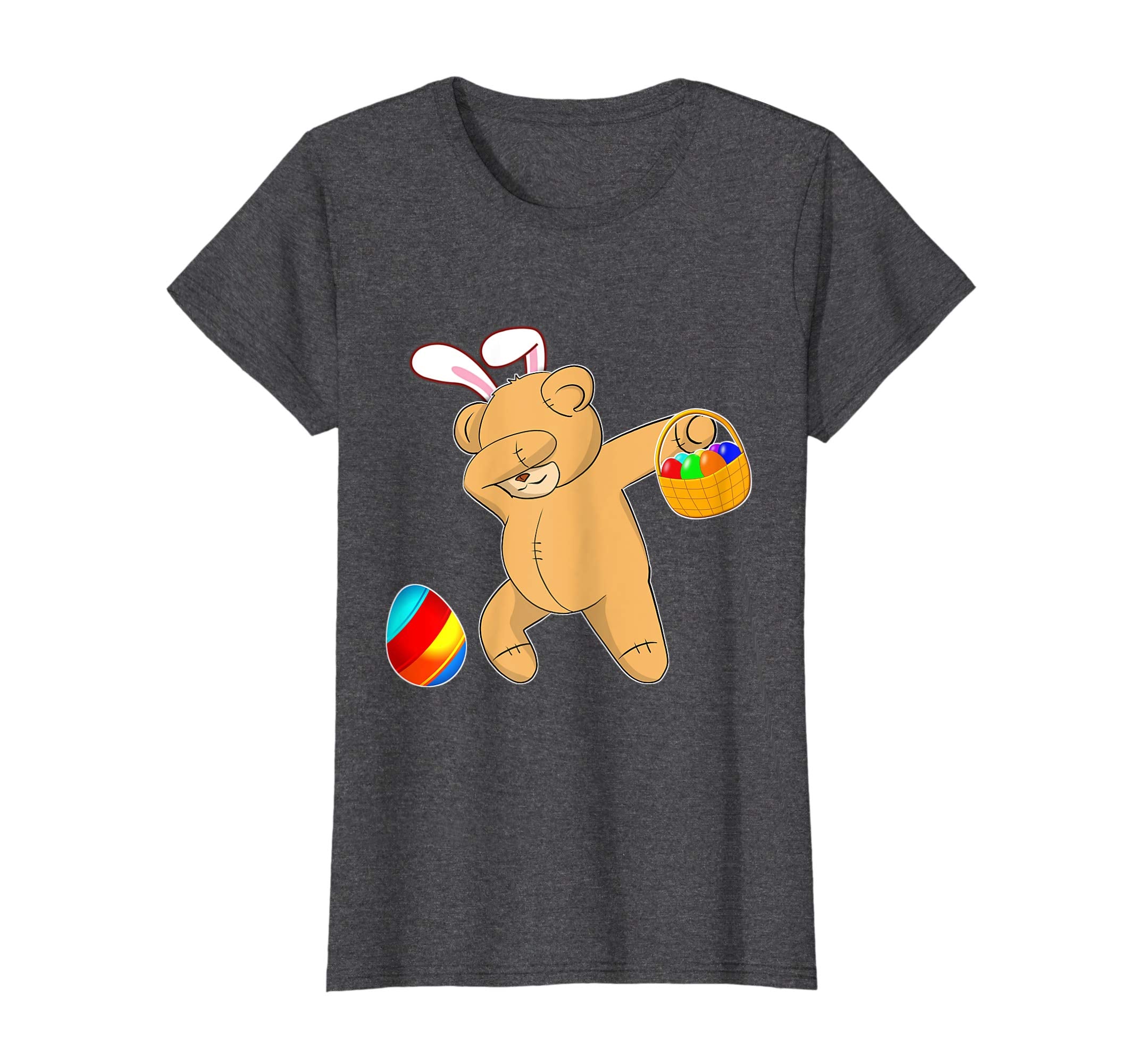 Easter Bunny Dabbing Teddy Bear Tshirt Easter Egg Gift