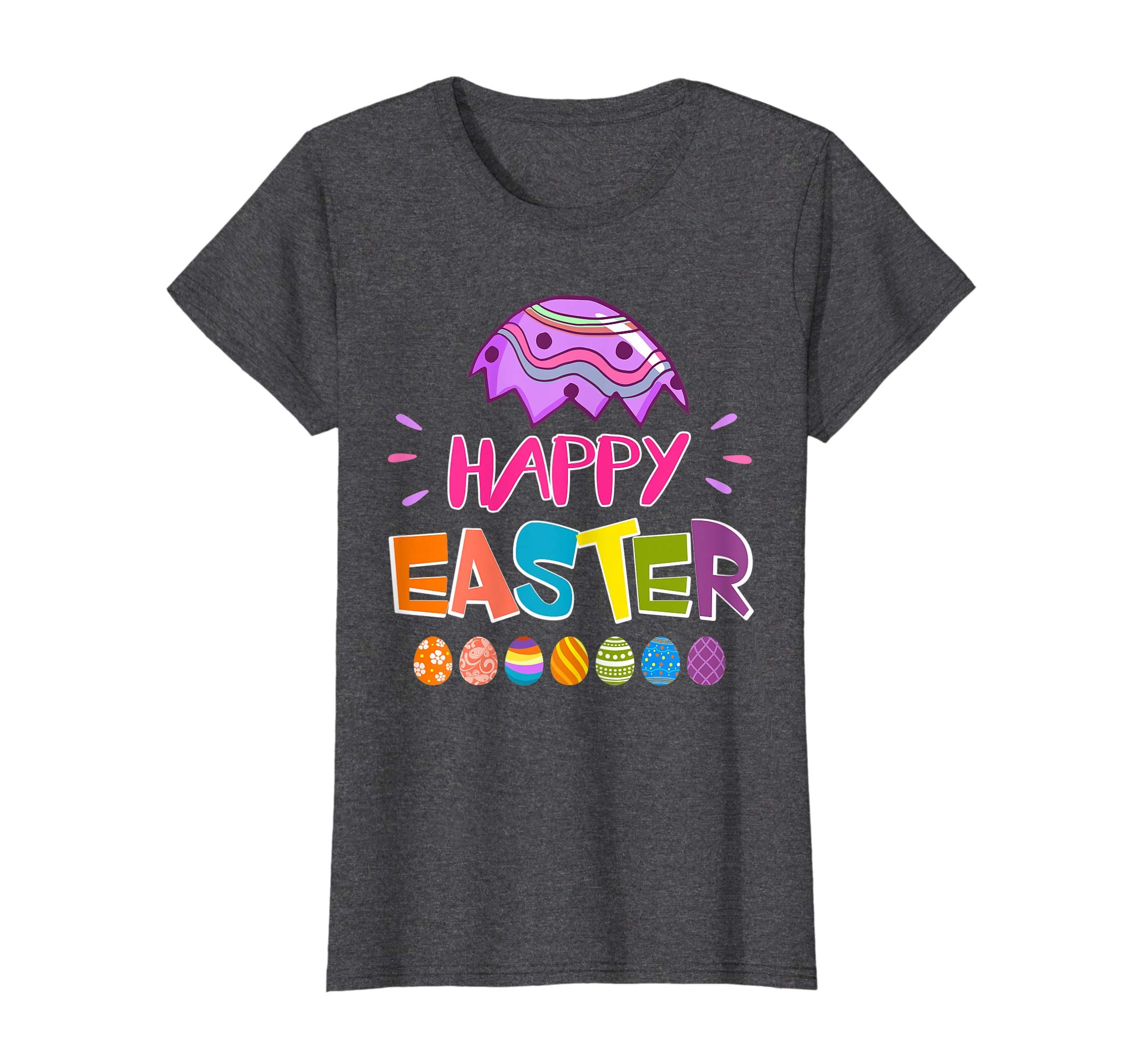 Happy Easter T-Shirt Funny Easter Eggs Novelty Shirt Gift