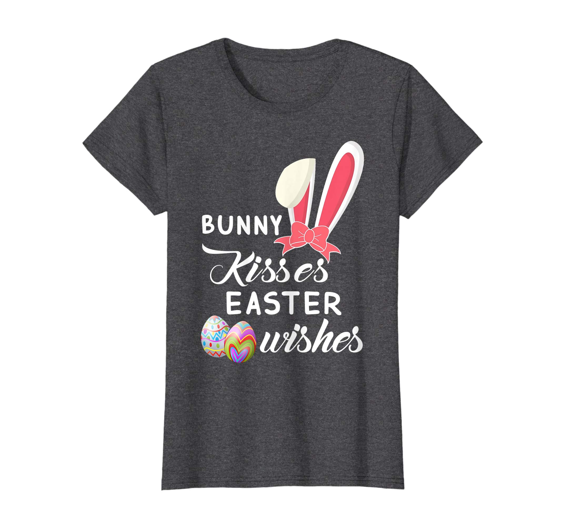 Bunny kisses Easter wishes Funny Rabbit Easter T Shirt