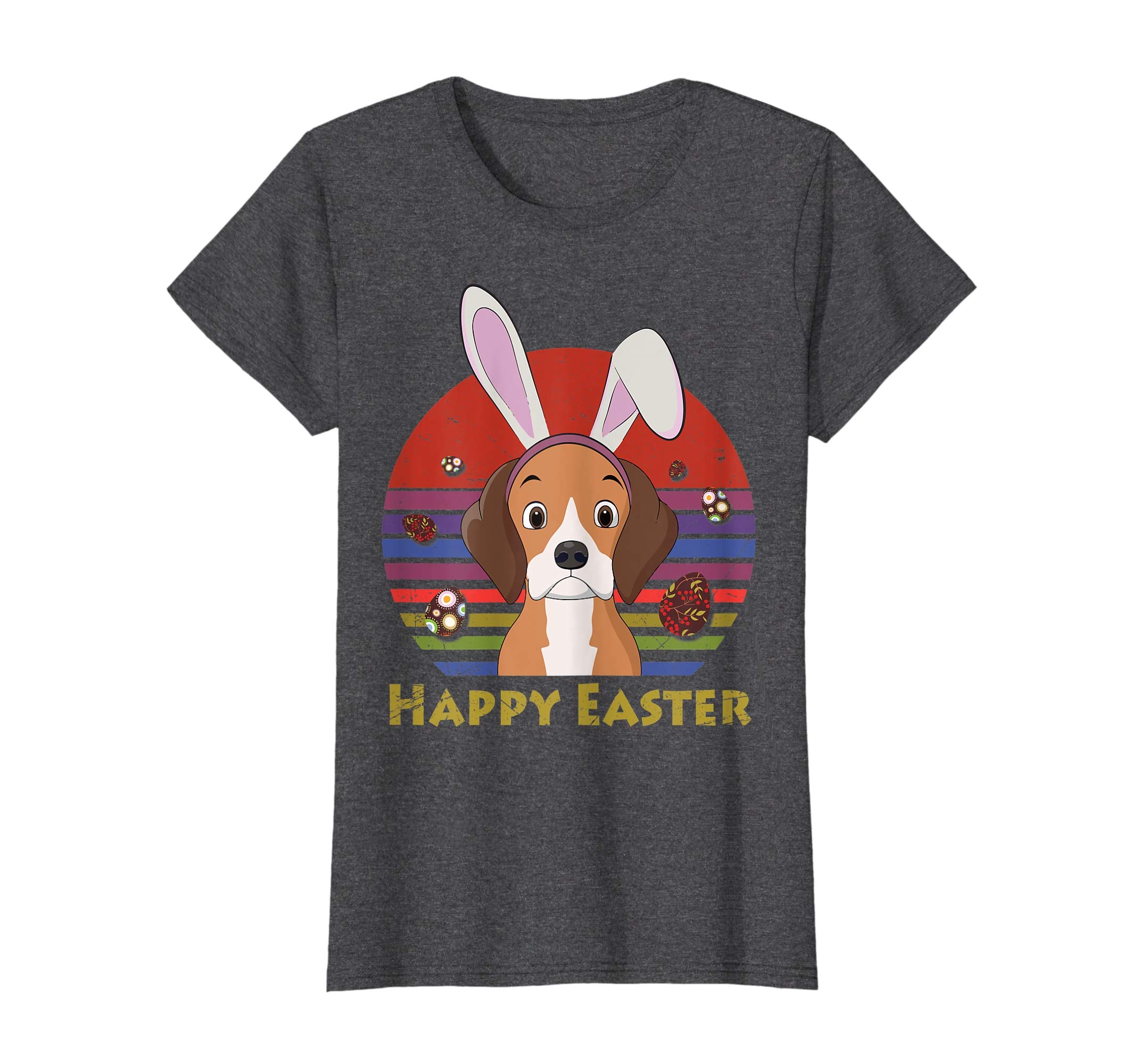Beagle With Bunny Headband Happy Easter Tshirt Easter Gifts