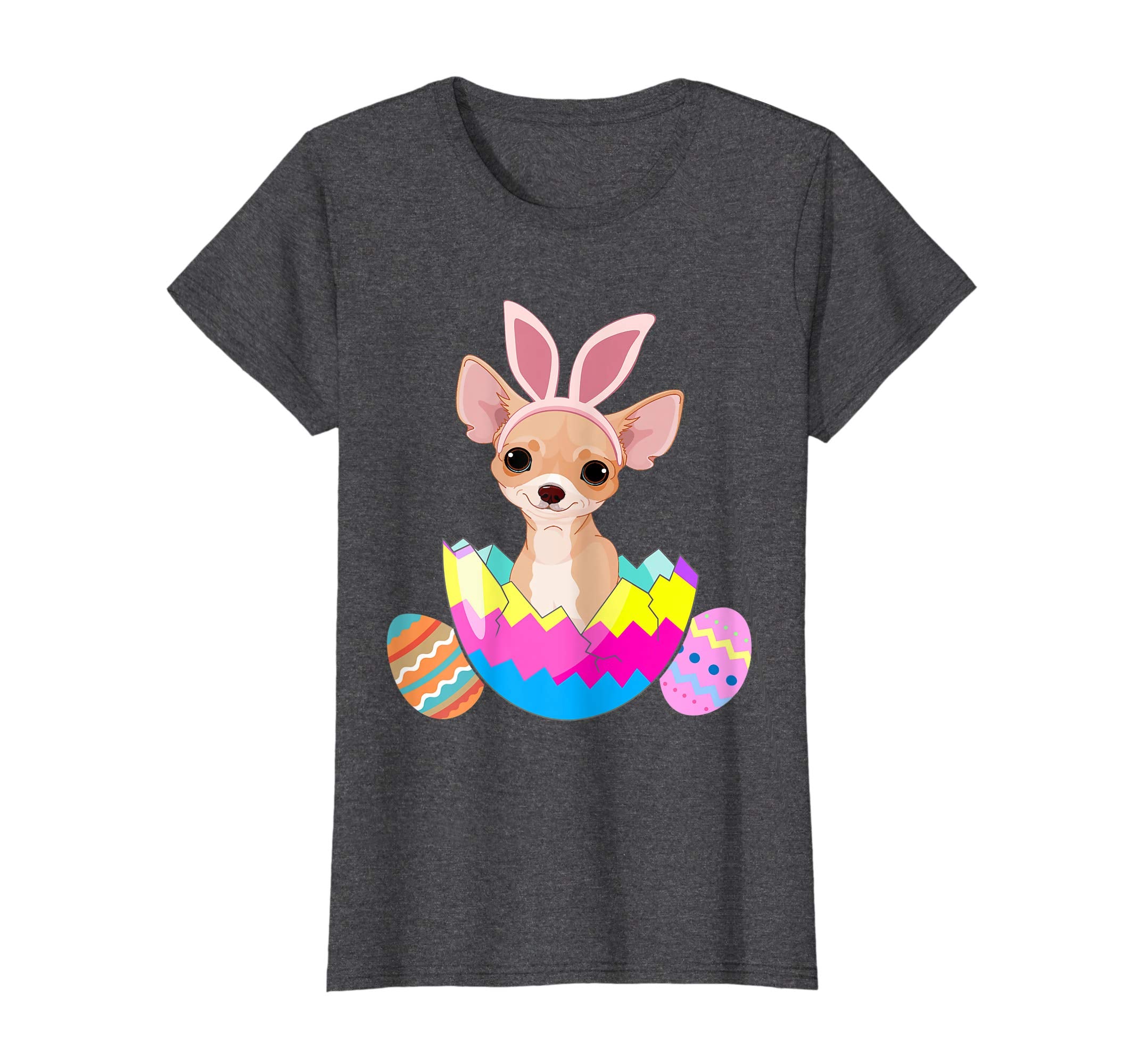 Chihuahua Wearing Easter Bunny Ears Funny Chihuahua T Shirt
