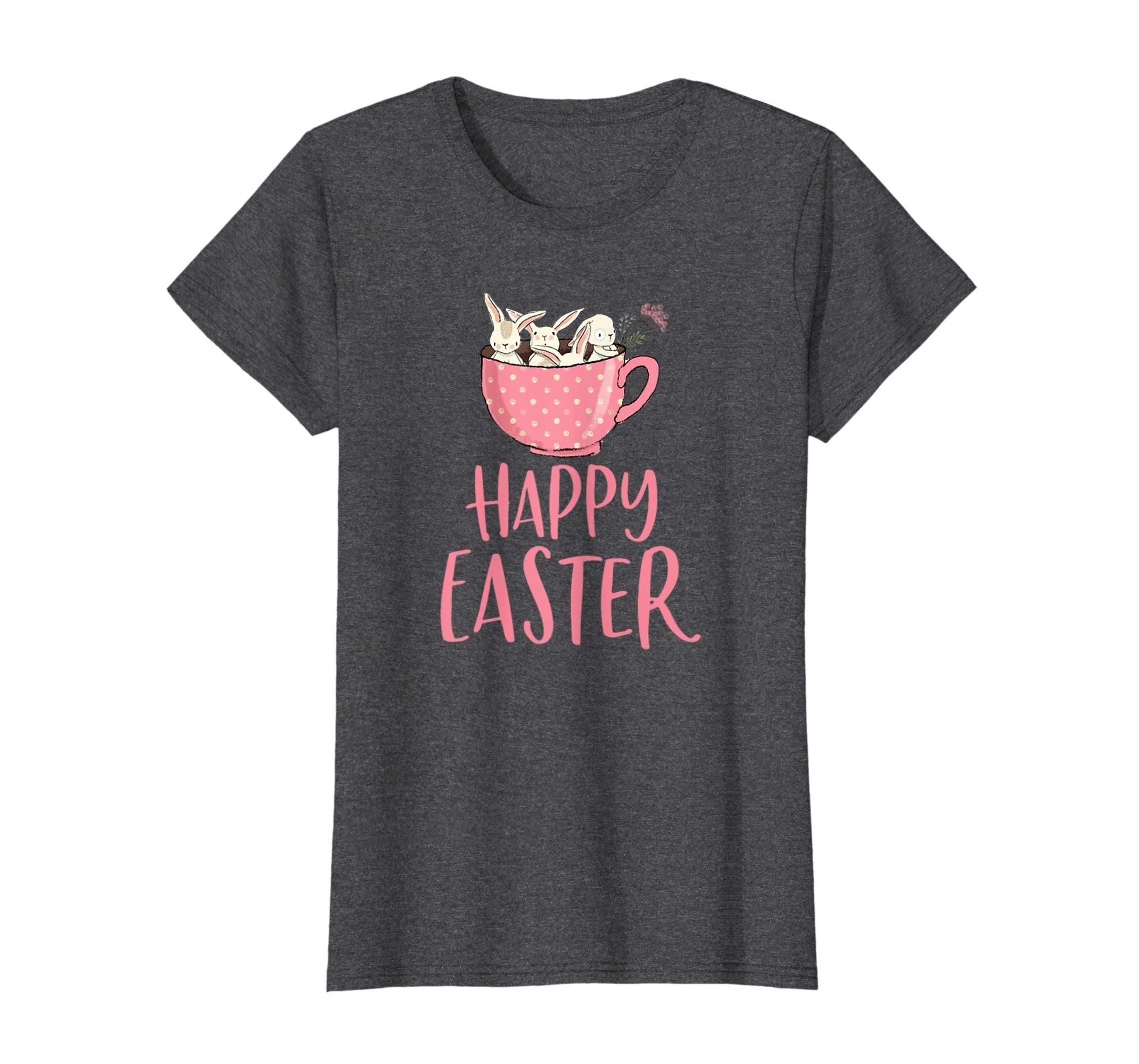 Tee-Happy Easter day Cute Bunnies t shirt