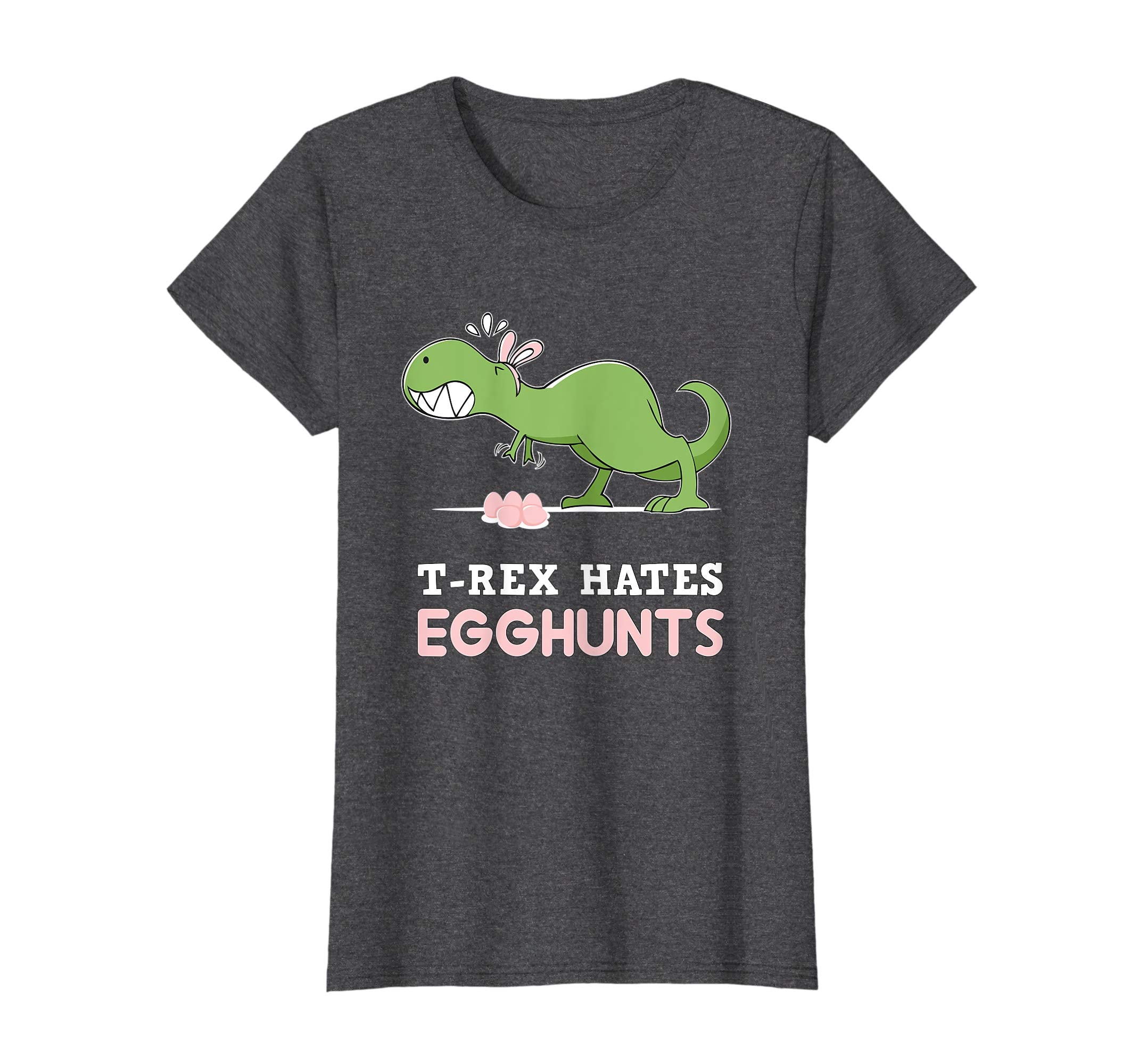 T-Rex Hates Easter Egg Hunts T-Shirt Funny Dinosaur Shirt