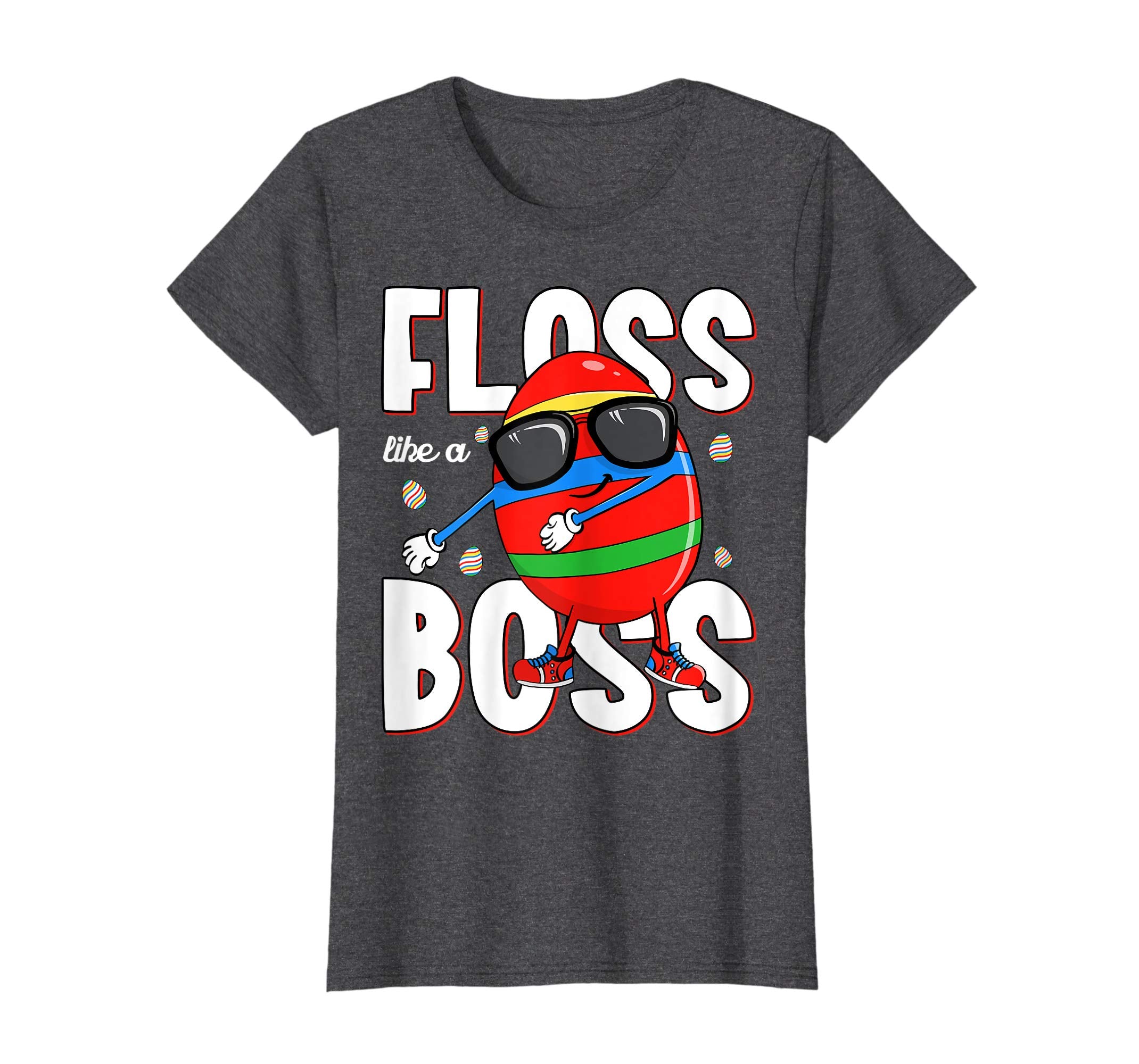 Floss Like a Boss Easter T-shirt Funny Flossing Dance Egg