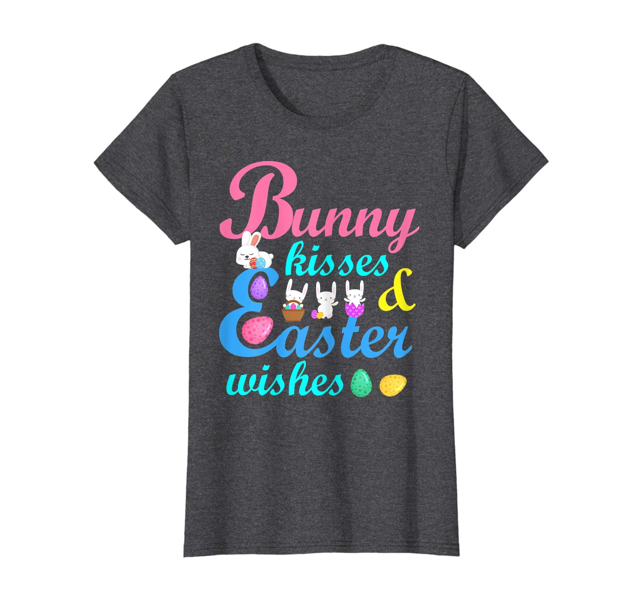 Bunnies &amp; Easter Eggs Bunny Kisses Easter Wishes Happy Shirt