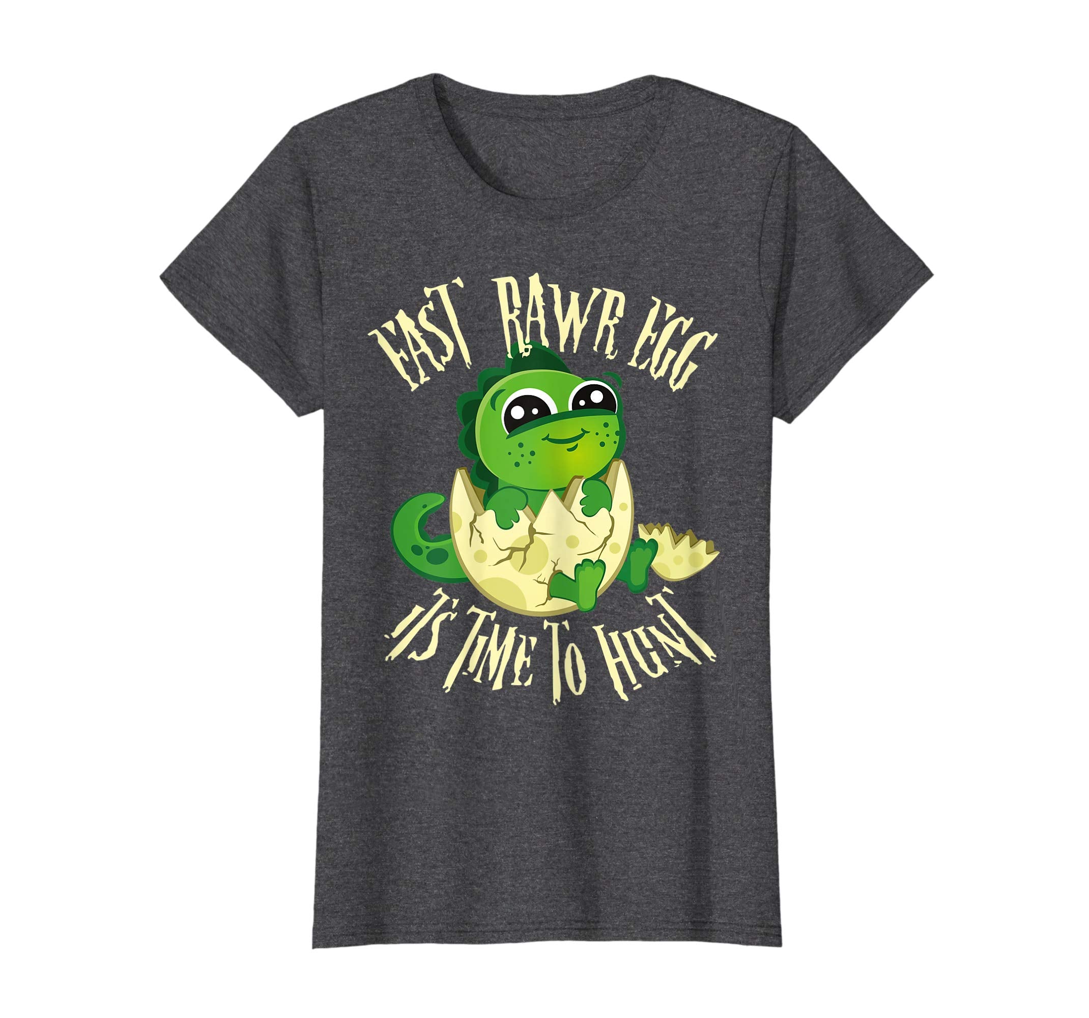 East-RAWR Egg It's Time To Hunt Easter Dinosaur Shirt