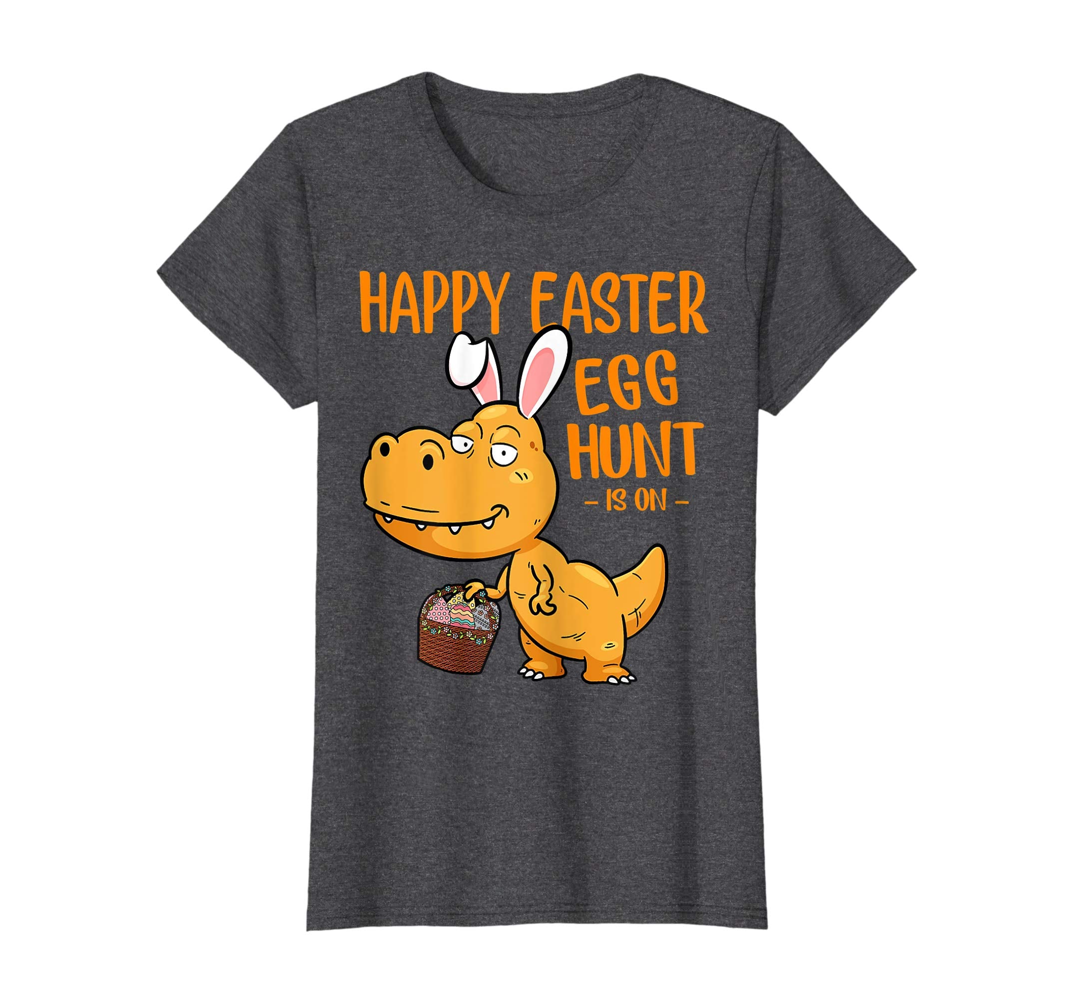 T Rex Happy Easter Egg Hunt Is On T Shirt For Kids Women Men